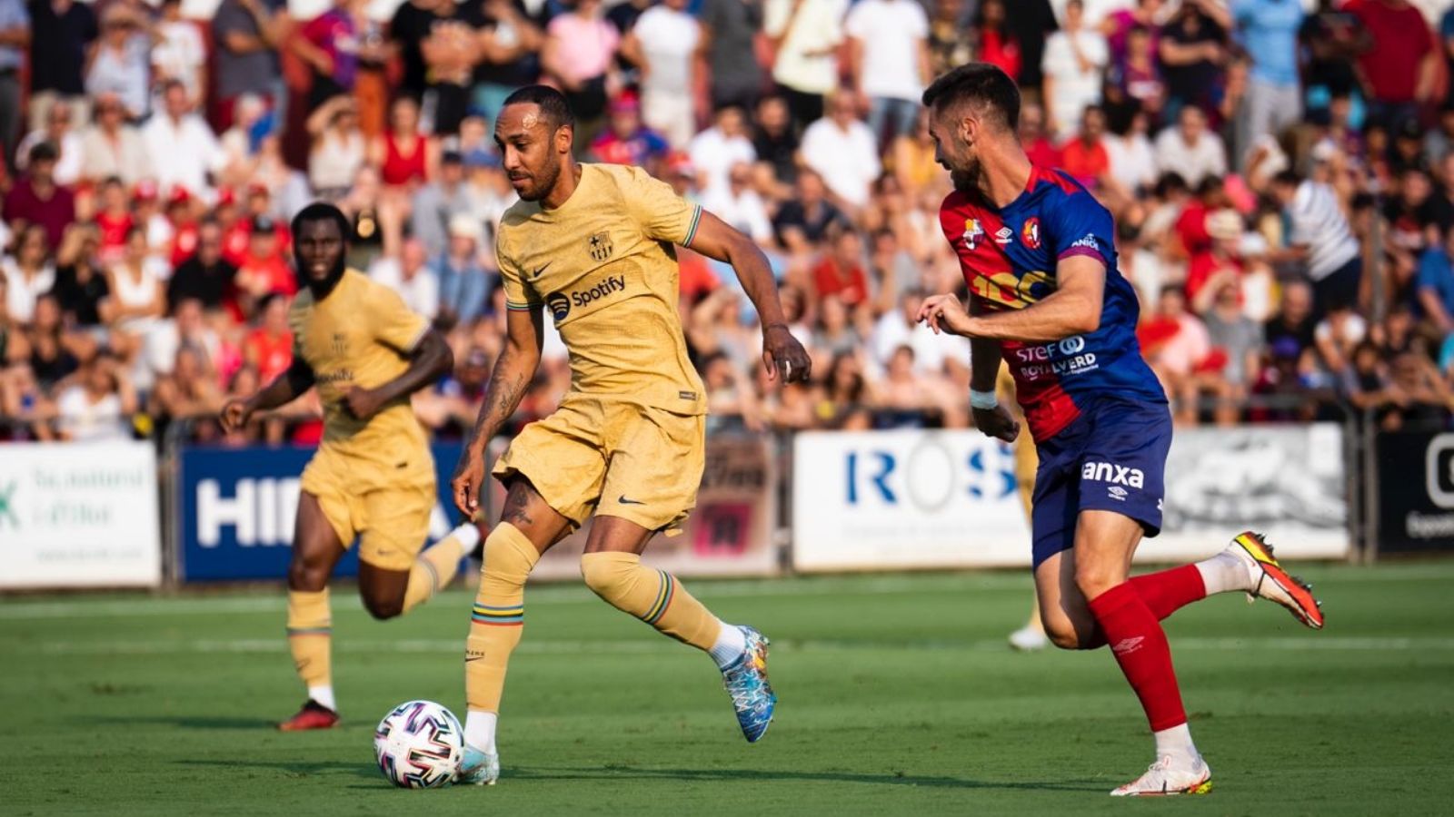 Aubameyang, Olot vs. FC Barcelona