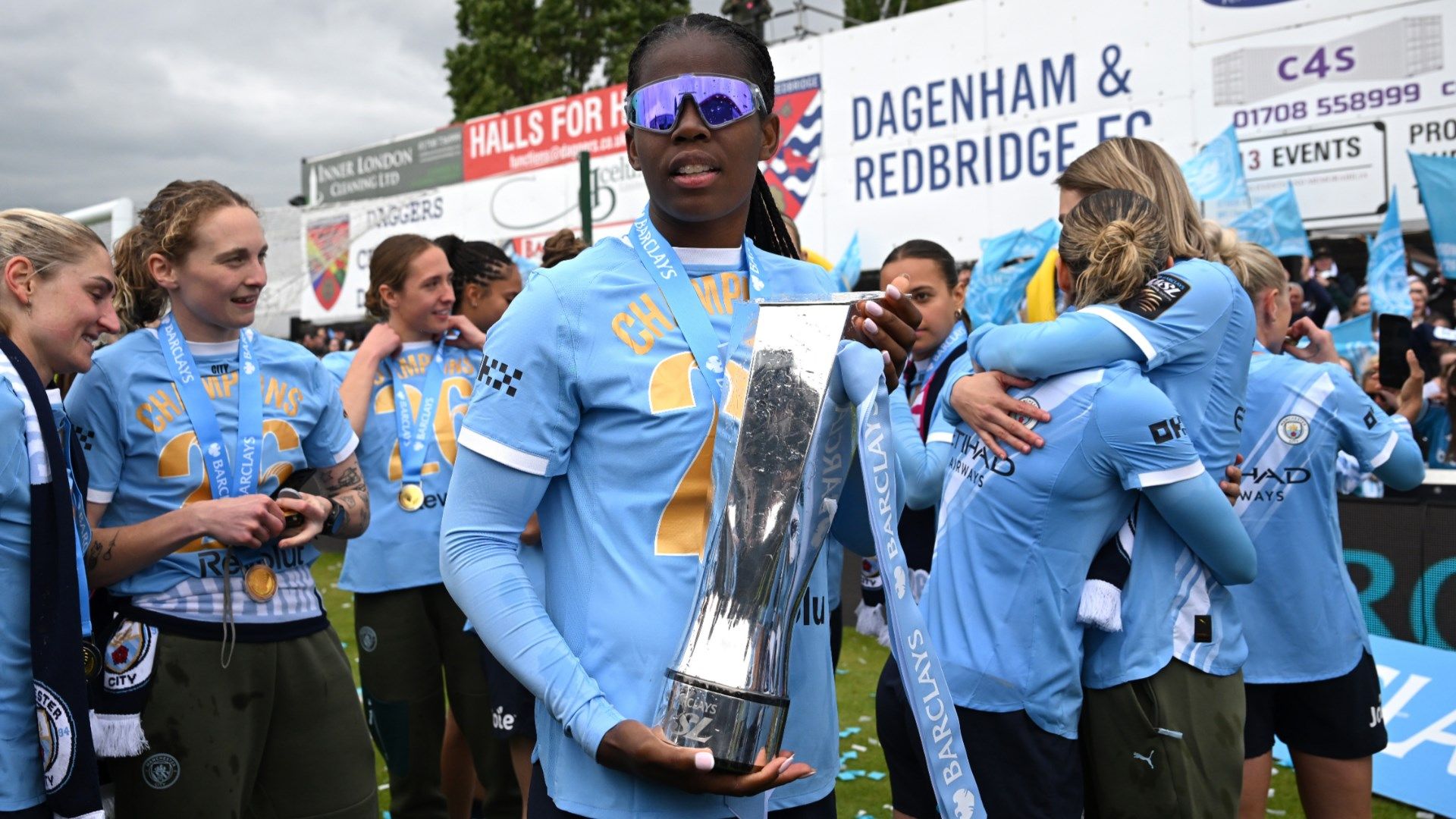 Khadija Shaw Man City Women WSL trophy 2025-26 