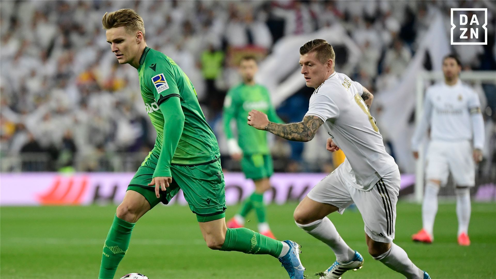 Odegaard Kroos Real Madrid Real Sociedad Copa del Rey