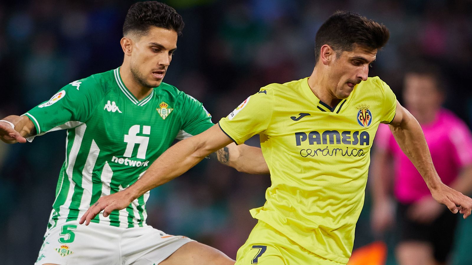Gerard Moreno Bartra Betis Villarreal Liga 06022022