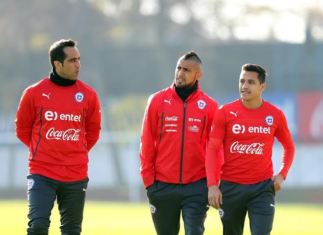 La Roja entrenó tras su debut ganador