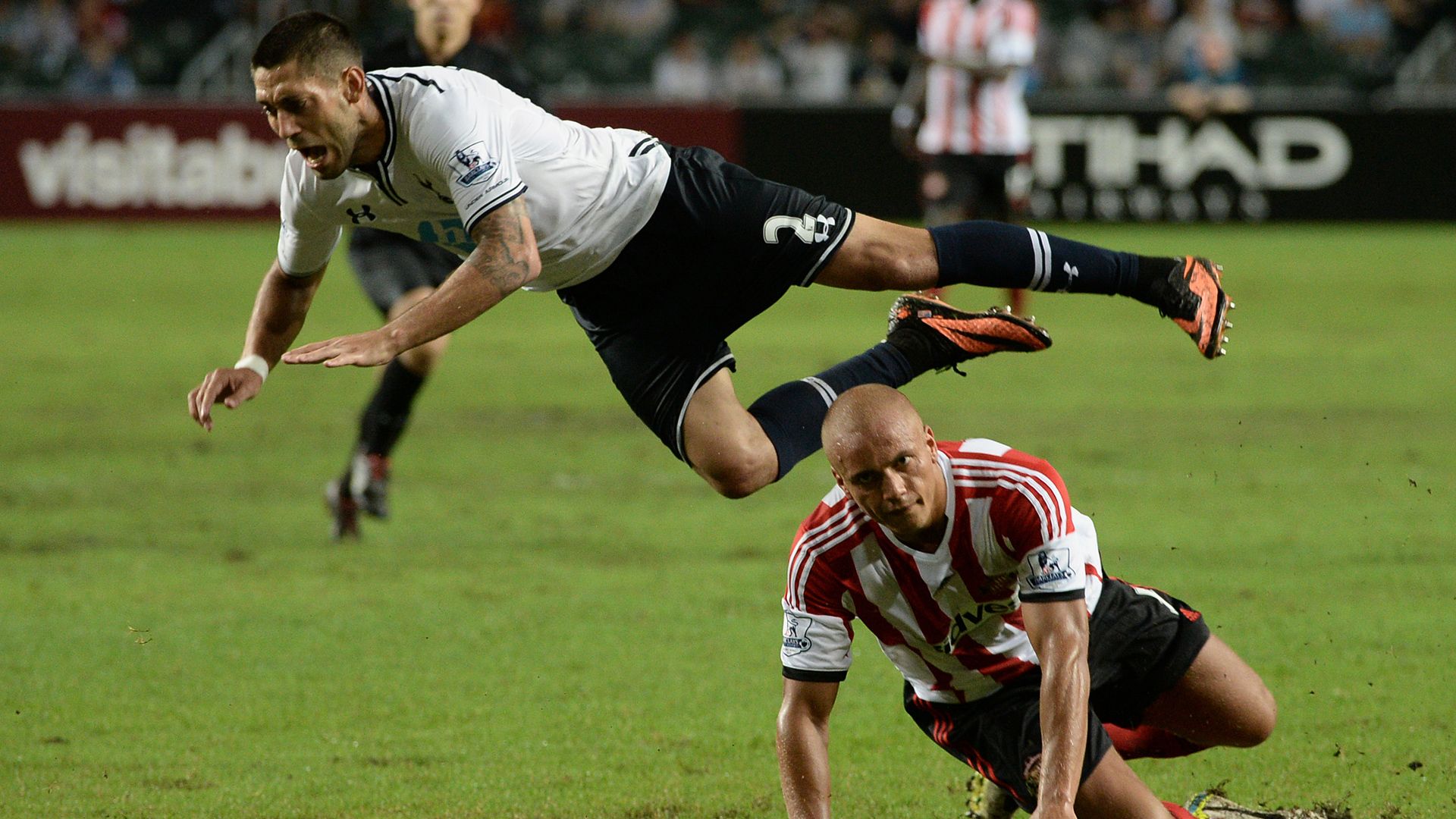 Clint Dempsey Tottenham 24072013