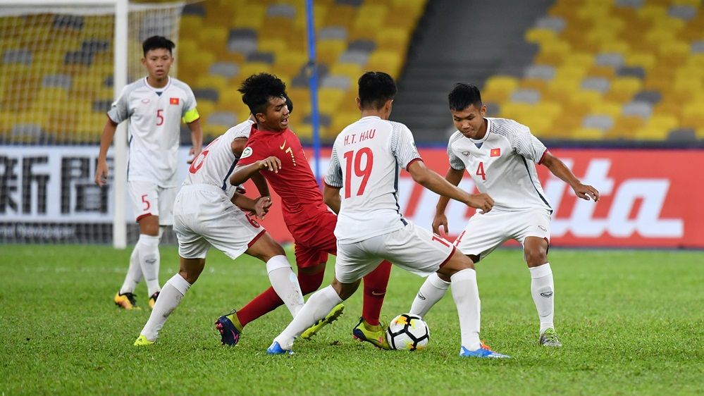 U16 Việt Nam U16 Indonesia Bảng C Giải U16 châu Á 2018