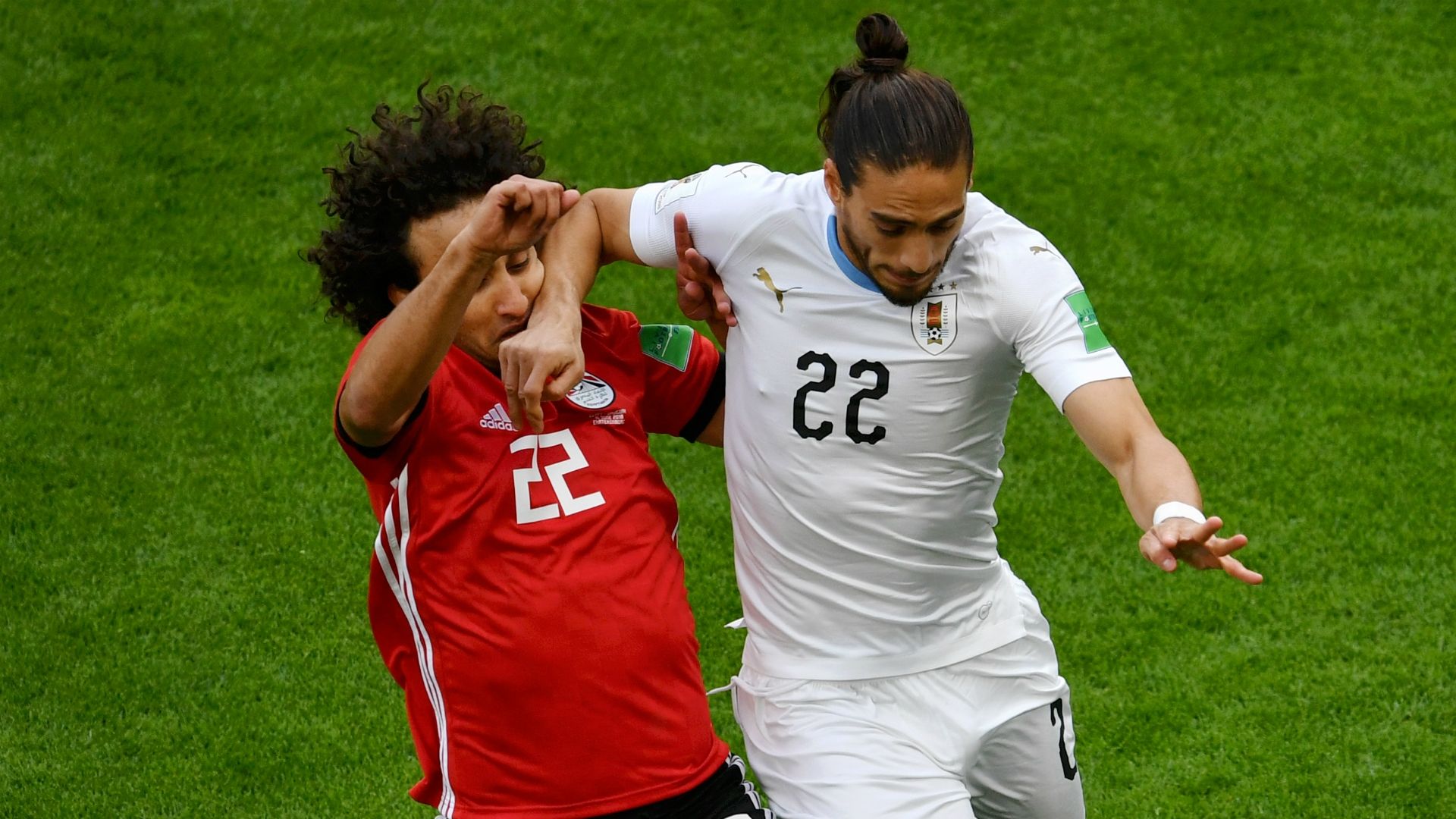 Warda Caceres Egypt Uruguay World Cup