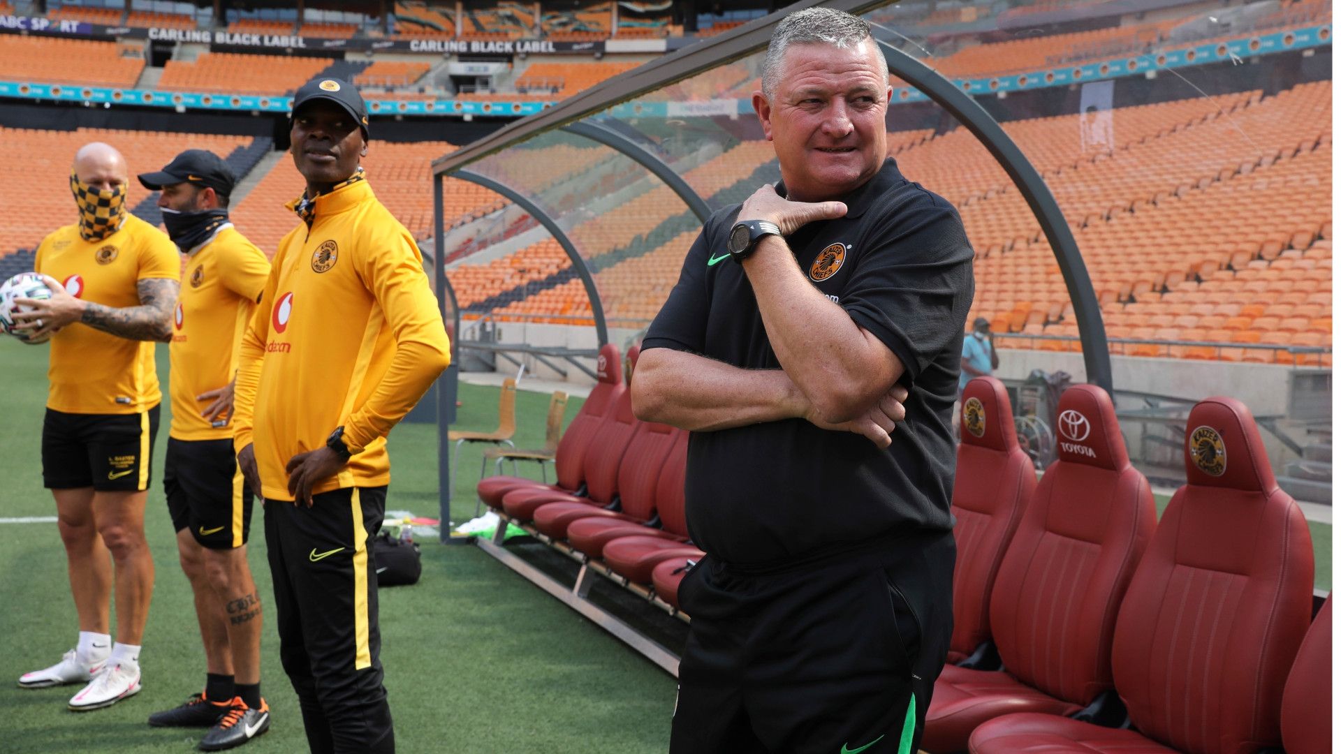Gavin Hunt Arthur Zwane Dillon Sheppard Kaizer Chiefs