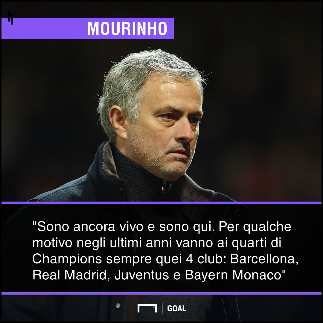 Mourinho post eliminazione Champions PS ita