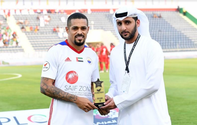 ويلتون سواريز - لاعب الشارقة الإماراتي