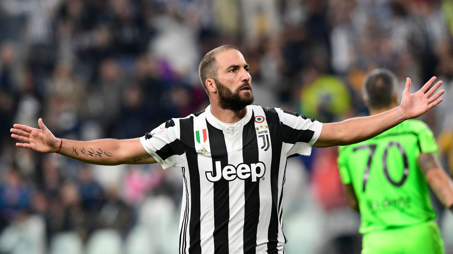 Gonzalo Higuain, Juventus, Serie A, 09092017