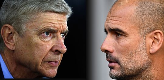 Arsene Wenger Pep Guardiola