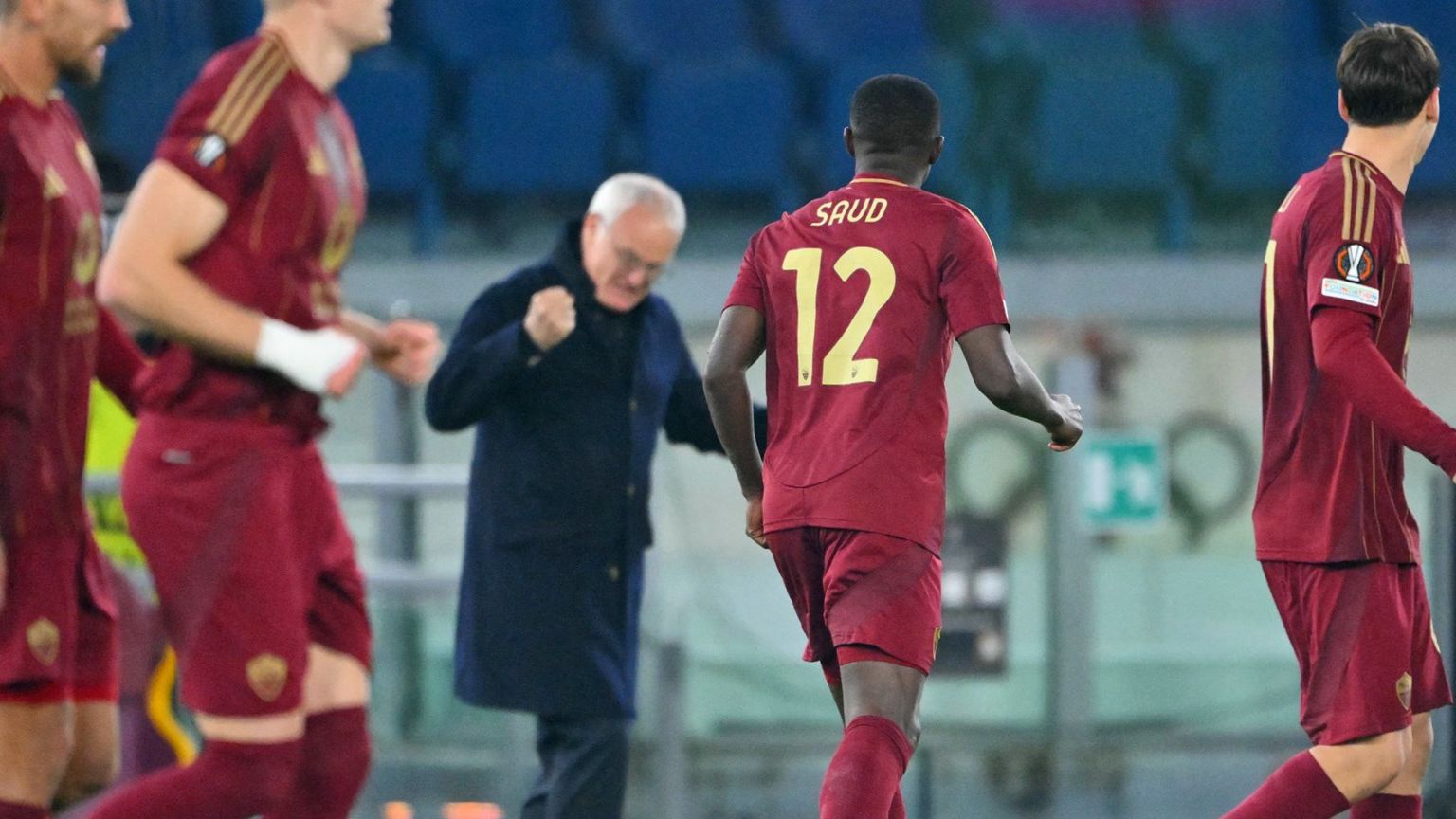 Saud Abdulhamid Claudio Ranieri Roma