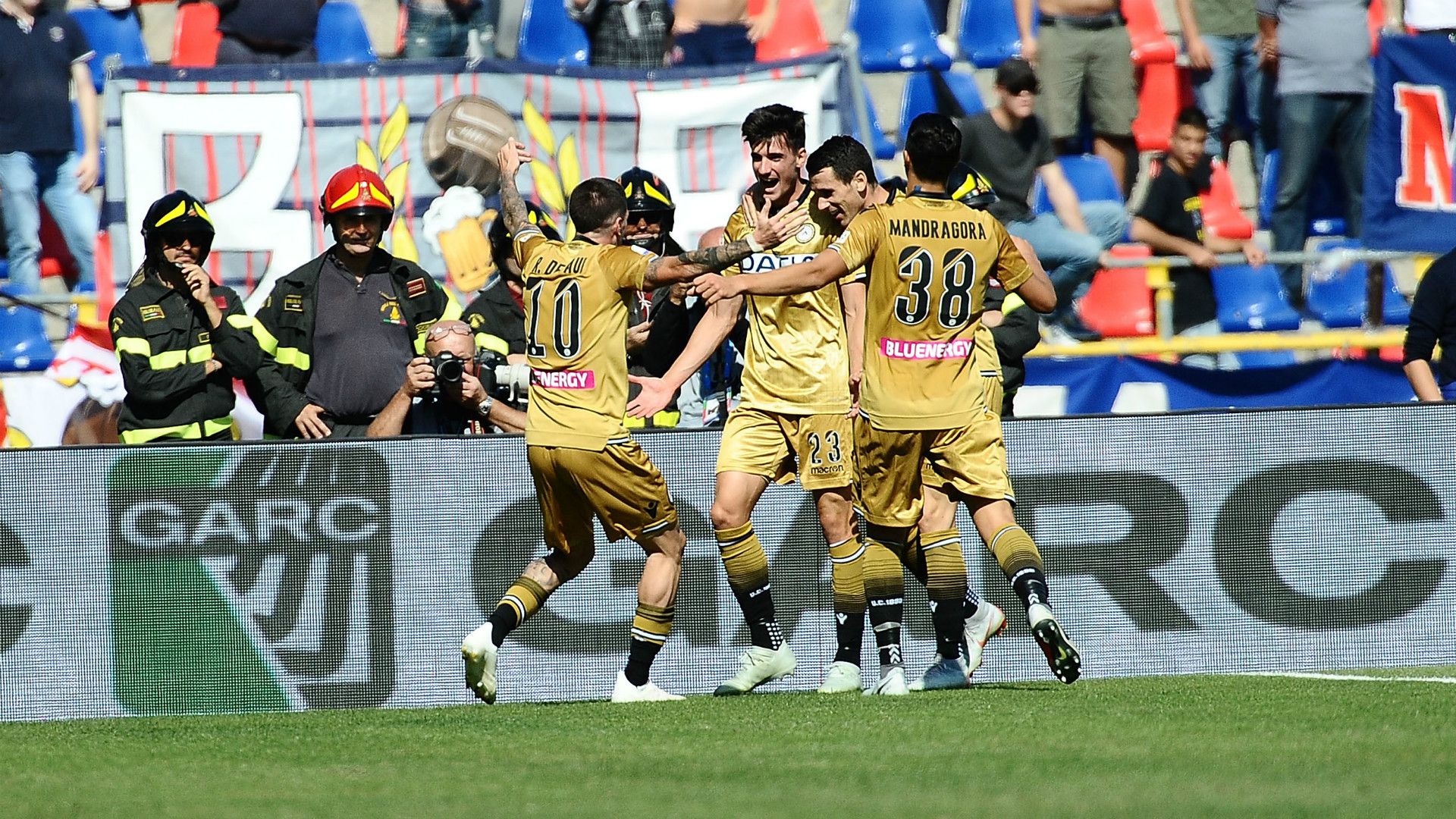 Udinese celeb Bologna
