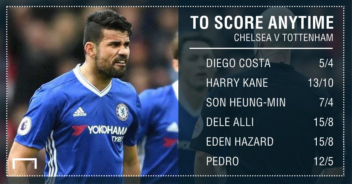 GFX Chelsea Tottenham scorer betting