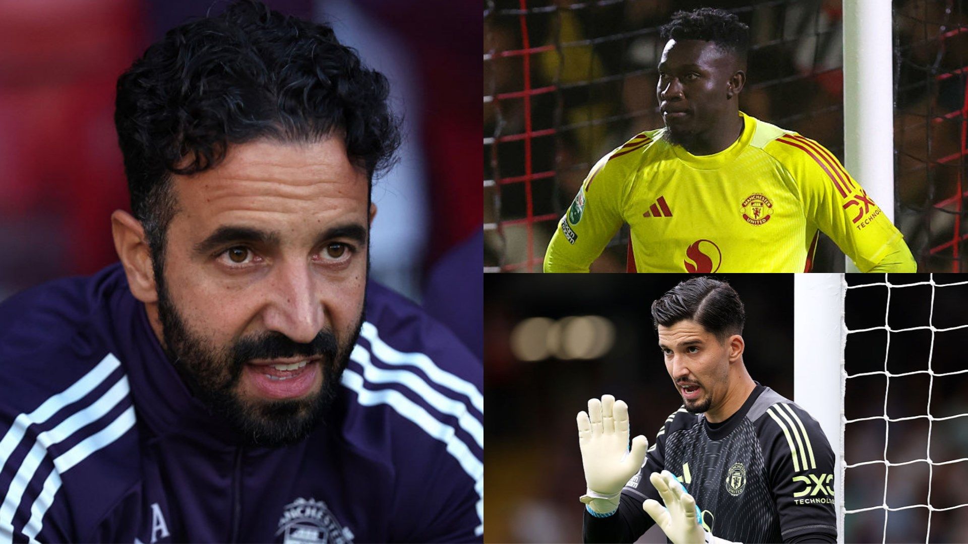 Man Utd squad growing 'uneasy' with goalkeeping situation after humiliating Grimsby defeat as pressure mounts on Ruben Amorim to replace Andre Onana | Goal.com UK