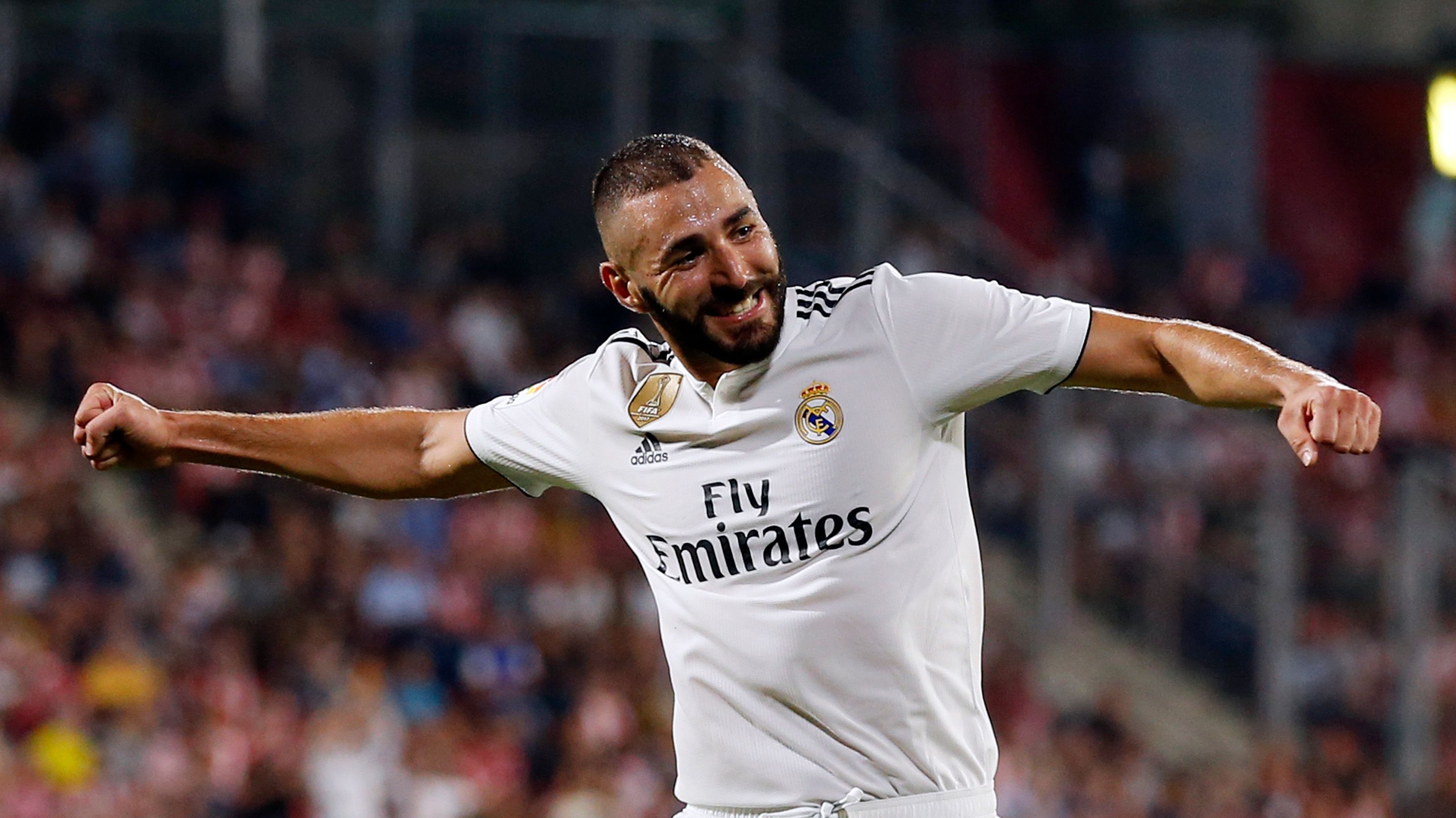 Karim Benzema Real Madrid Girona