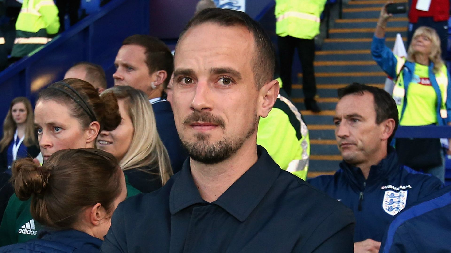 Mark Sampson England 2017