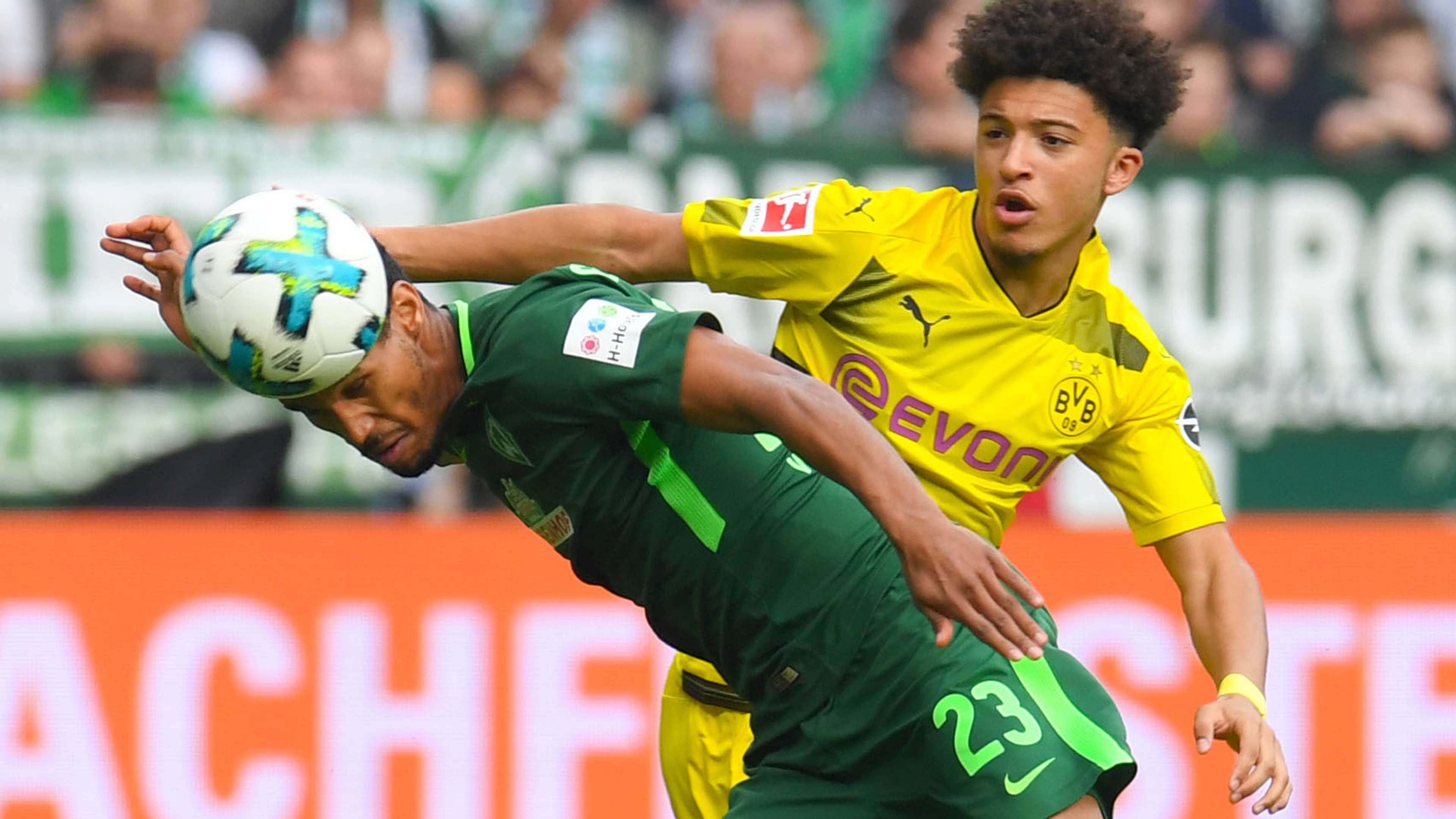 Jadon Sancho Werder Bremen Borussia Dortmund BVB 29042018