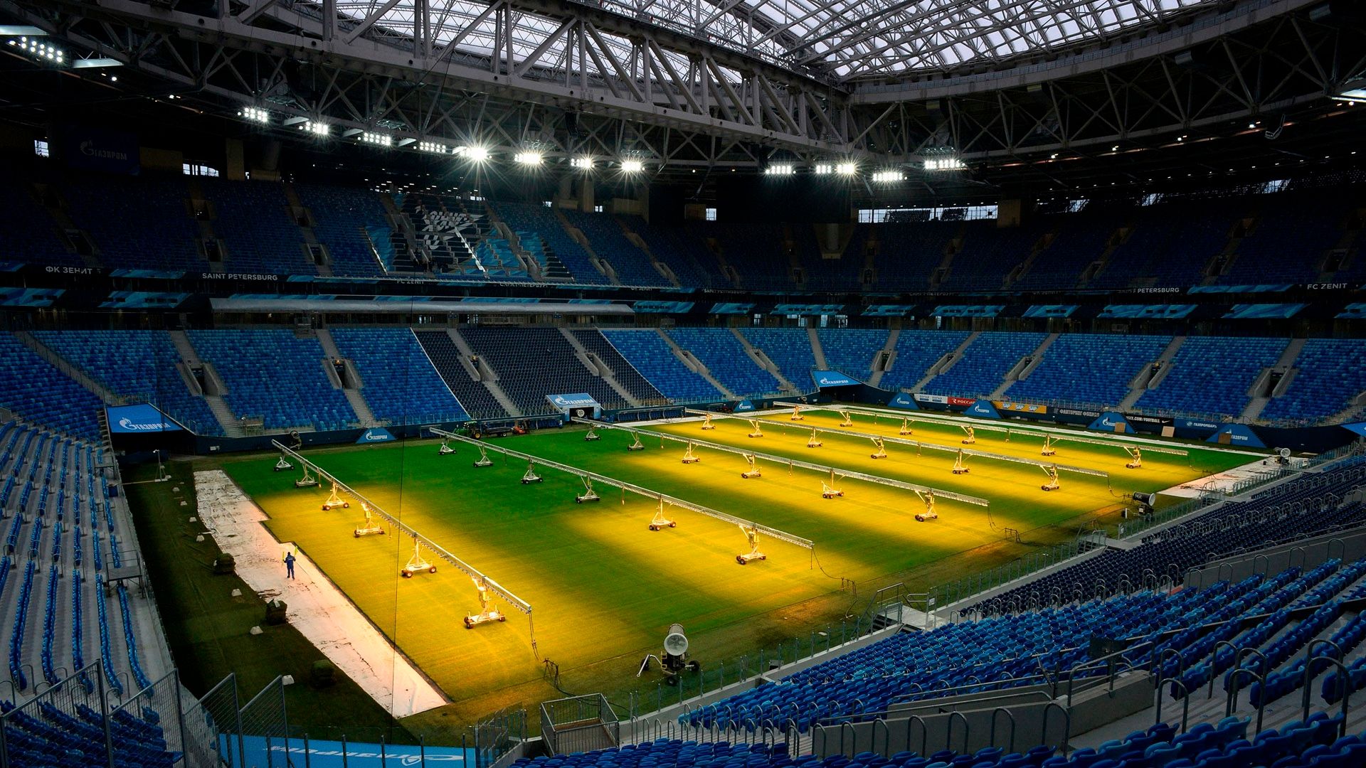 Sankt Petersburg Stadion Russland 30012018