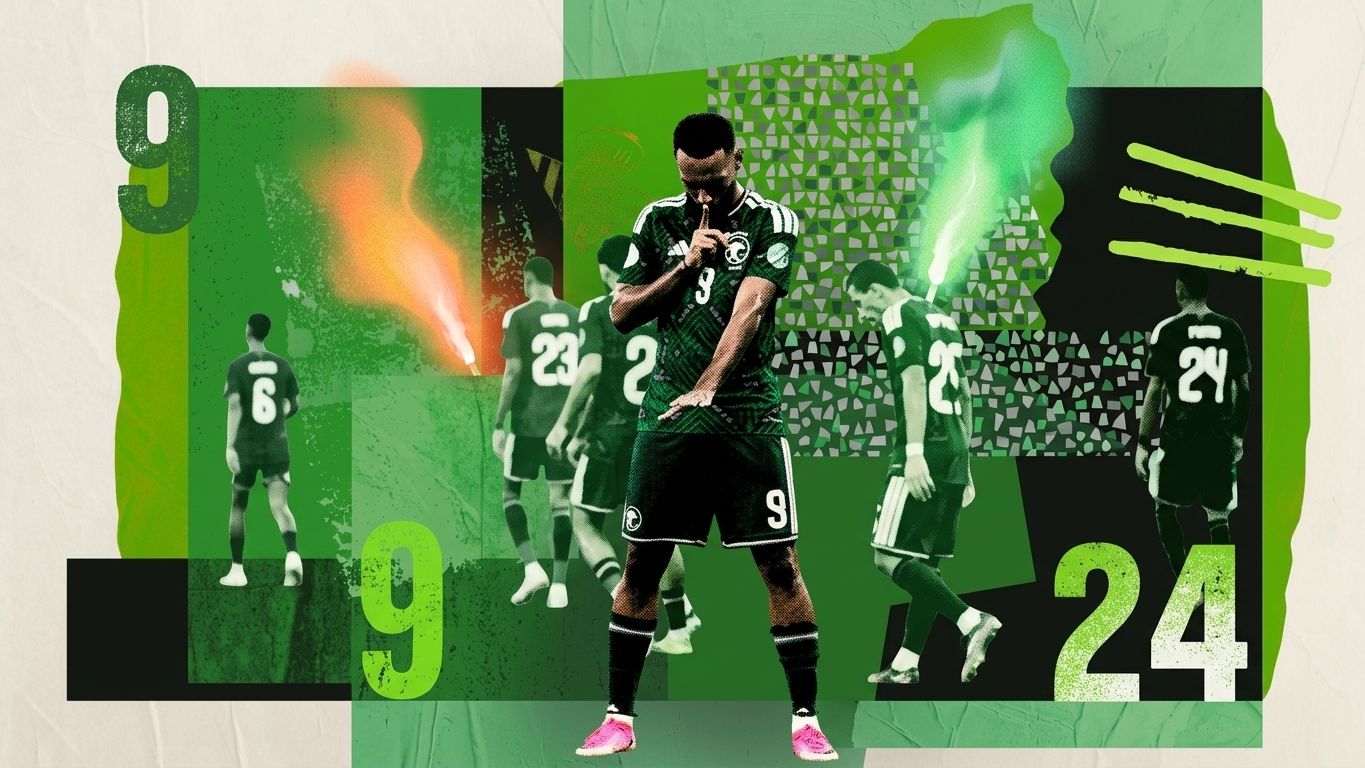 Firas Al-Buraikan Gulf Cup 2026 Saudi KSA GFX GOAL ONLY