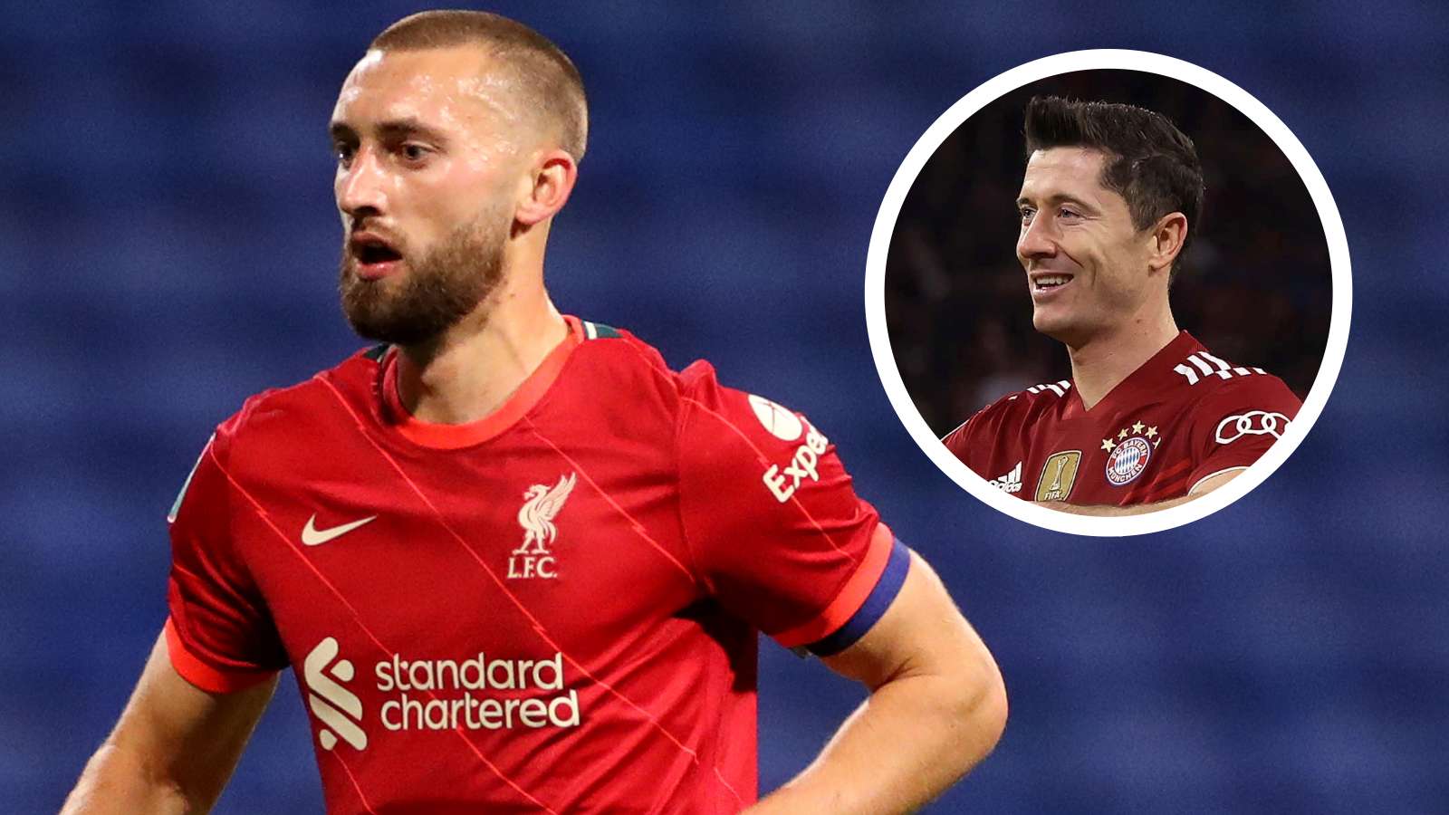 Nat Phillips Robert Lewandowski GFX