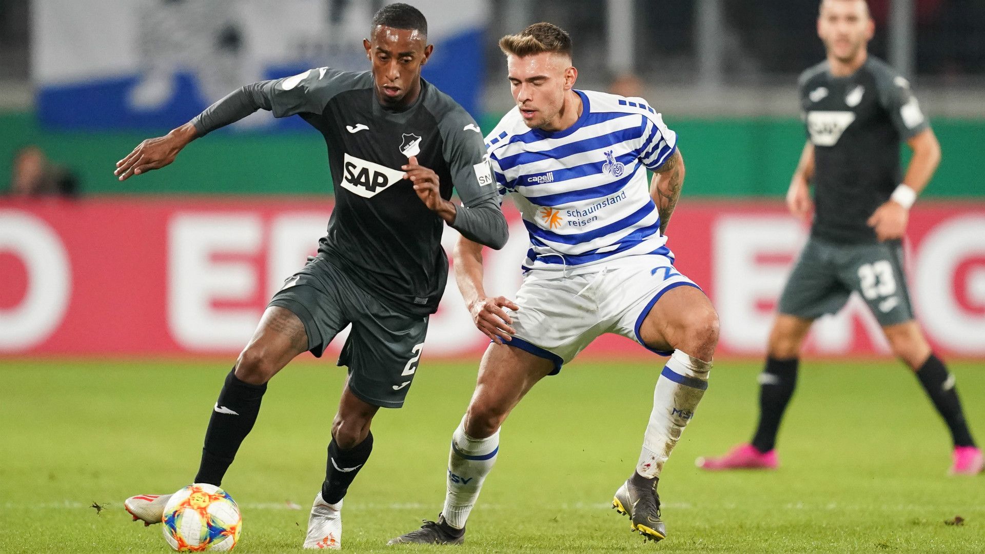 GERMANY ONLY: JOSHUA BRENET HOFFENHEIM JOSHUA BITTER DUISBURG DFB POKAL GERMAN CUP 29102019