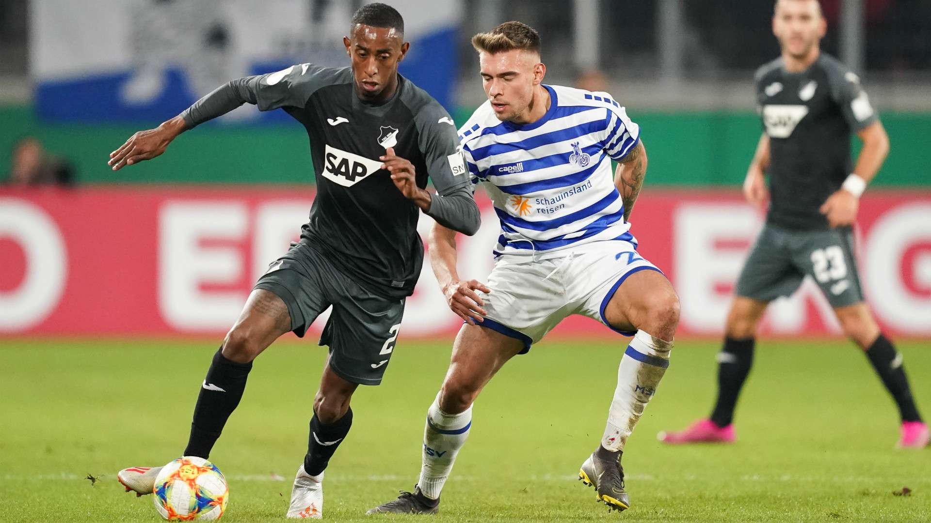 GERMANY ONLY: JOSHUA BRENET HOFFENHEIM JOSHUA BITTER DUISBURG DFB POKAL GERMAN CUP 29102019