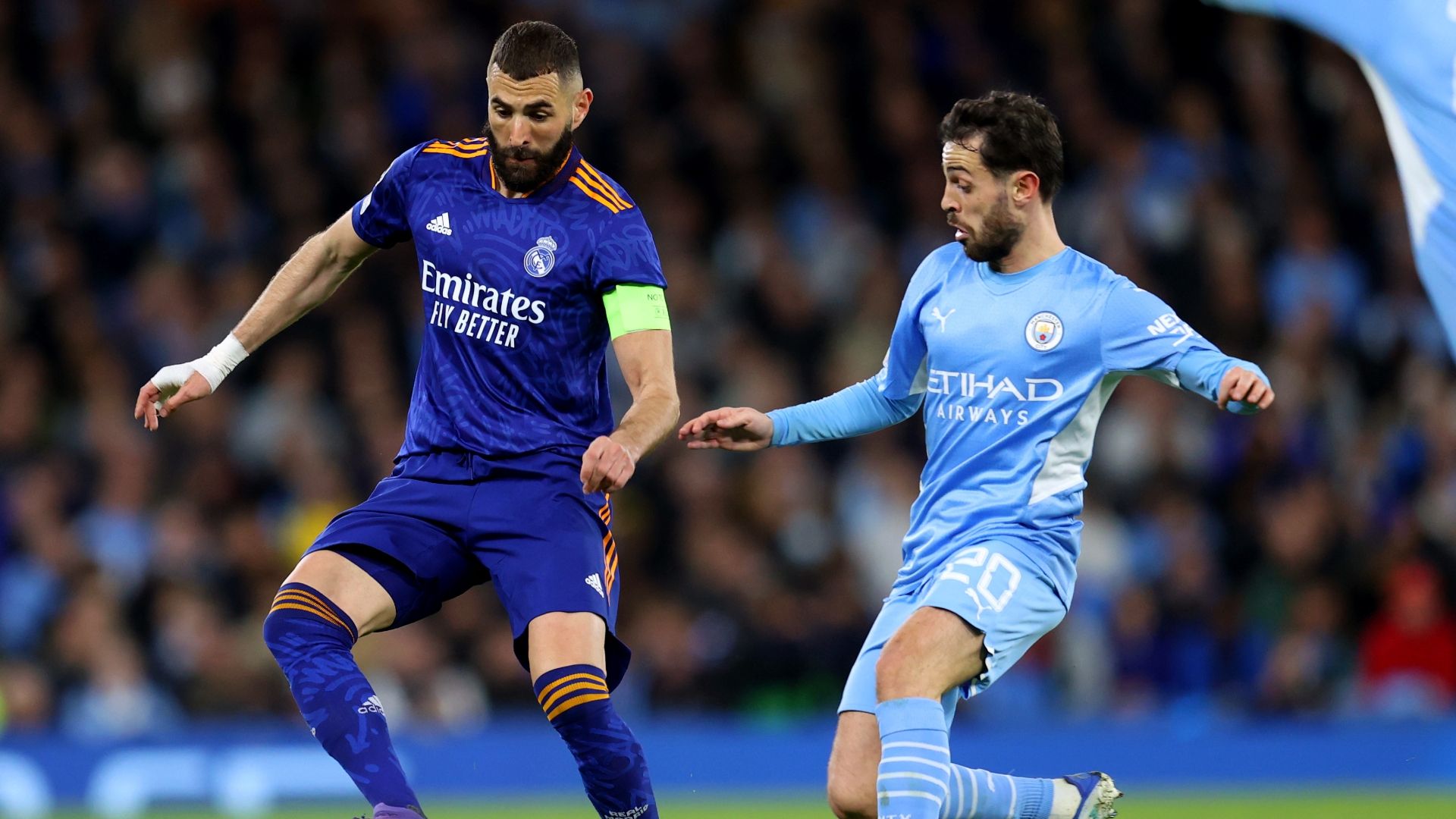 Karim Benzema Real Madrid Manchester City