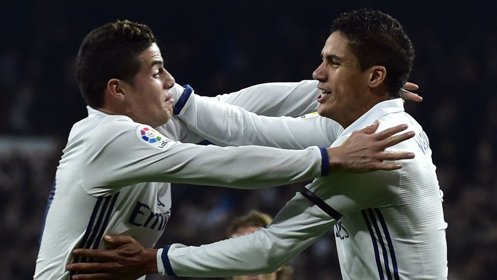 James Rodriguez Raphael Varane Real Madrid Sevilla Copa del Rey