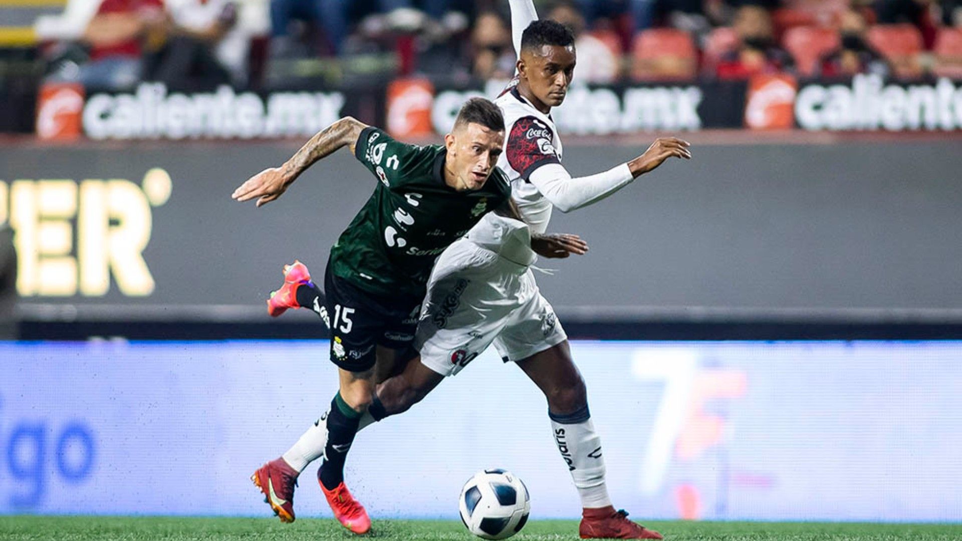 Brian Lozano Fidel Martínez Tijuana Santos Apertura 2021