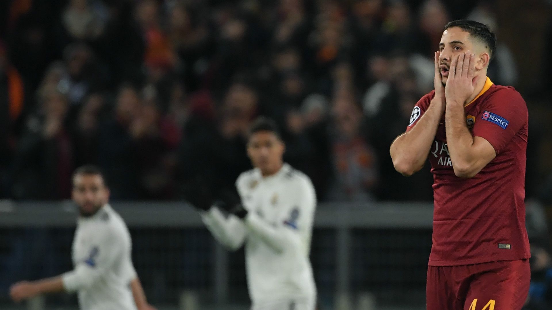 Kostas Manolas Roma Real Madrid Champions League