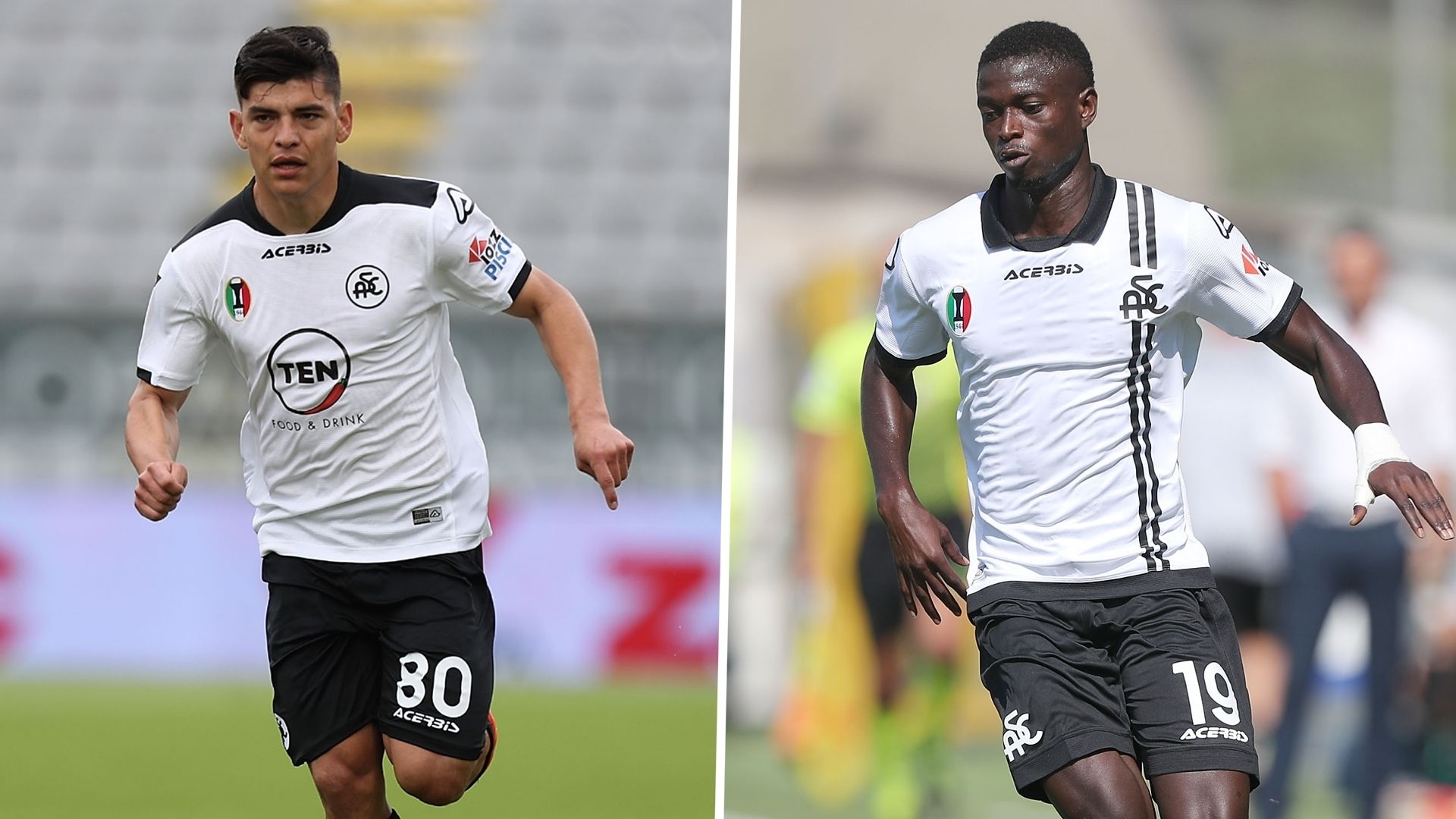 Kevin Agudelo Ebrima Colley Spezia