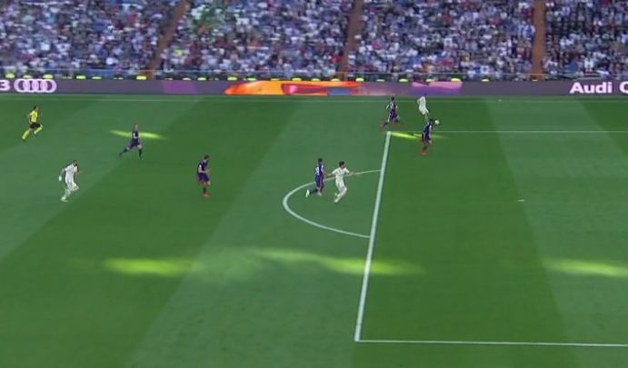 Posible penalti a Marco Asensio