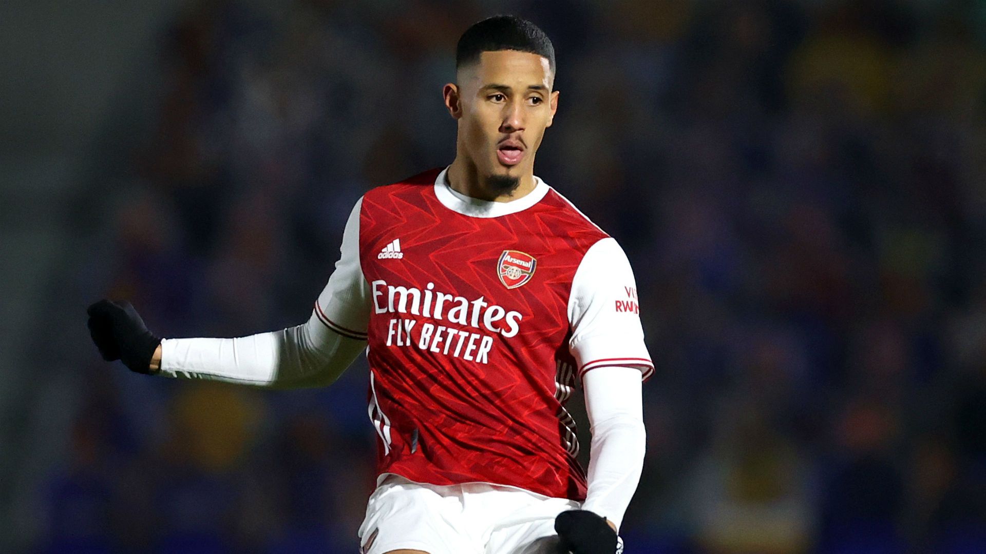 William Saliba Arsenal 2020-21