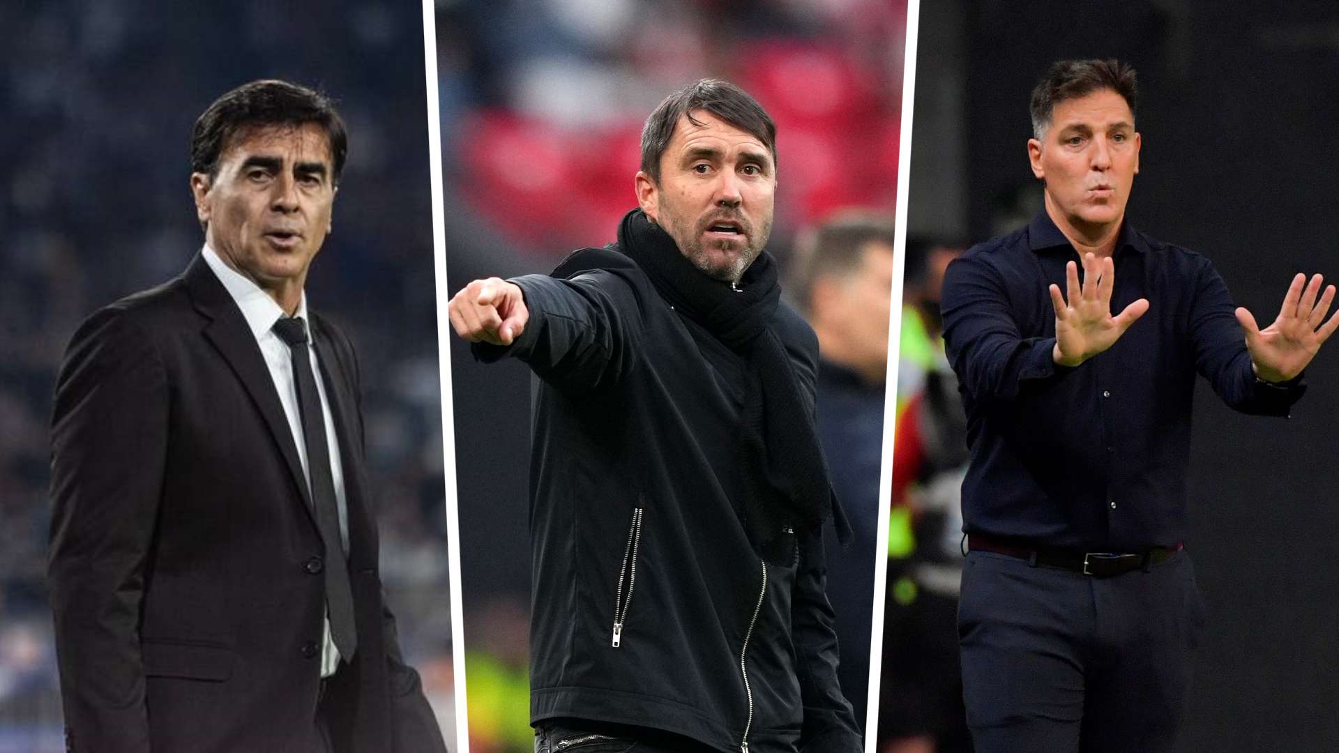 Quinteros, Coudet y Berizzo