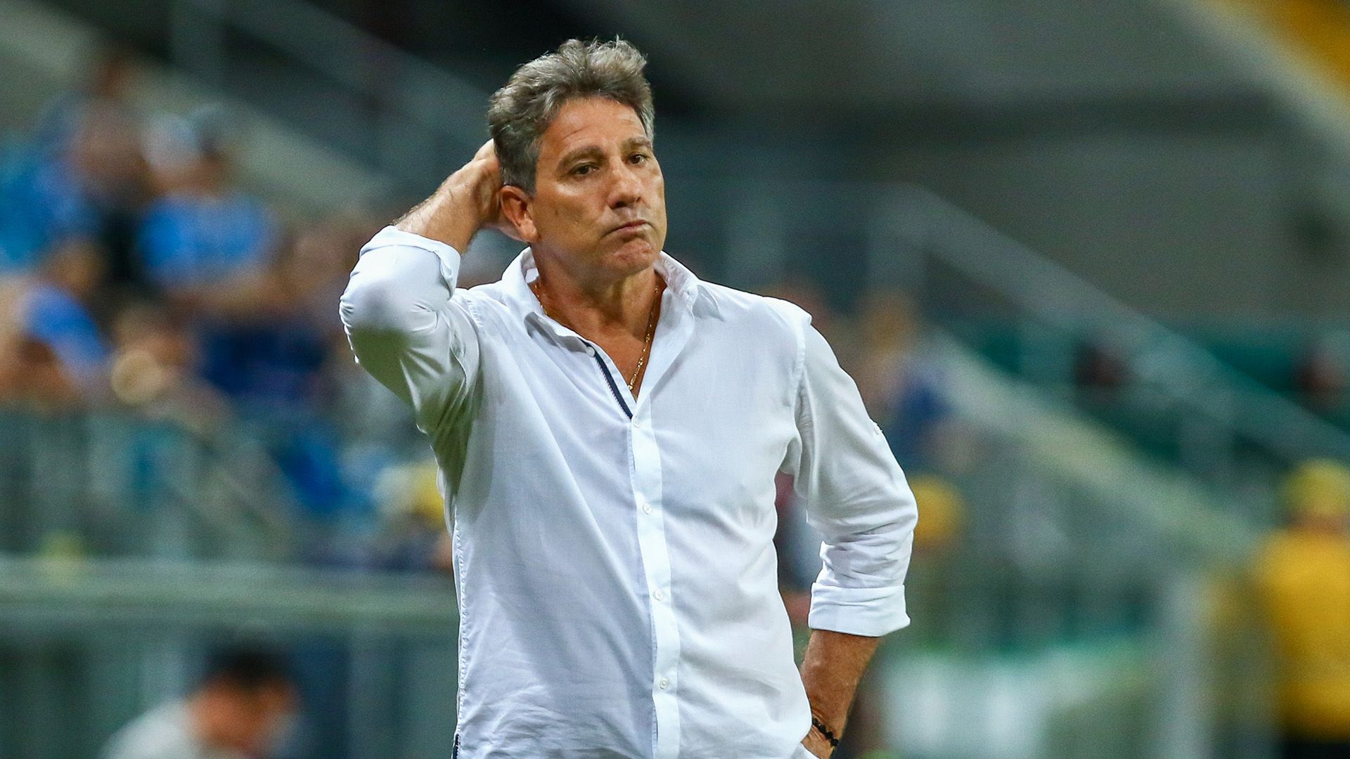 Renato Gaucho Gremio Atletico-PR 22042018 Brasileirao Serie A