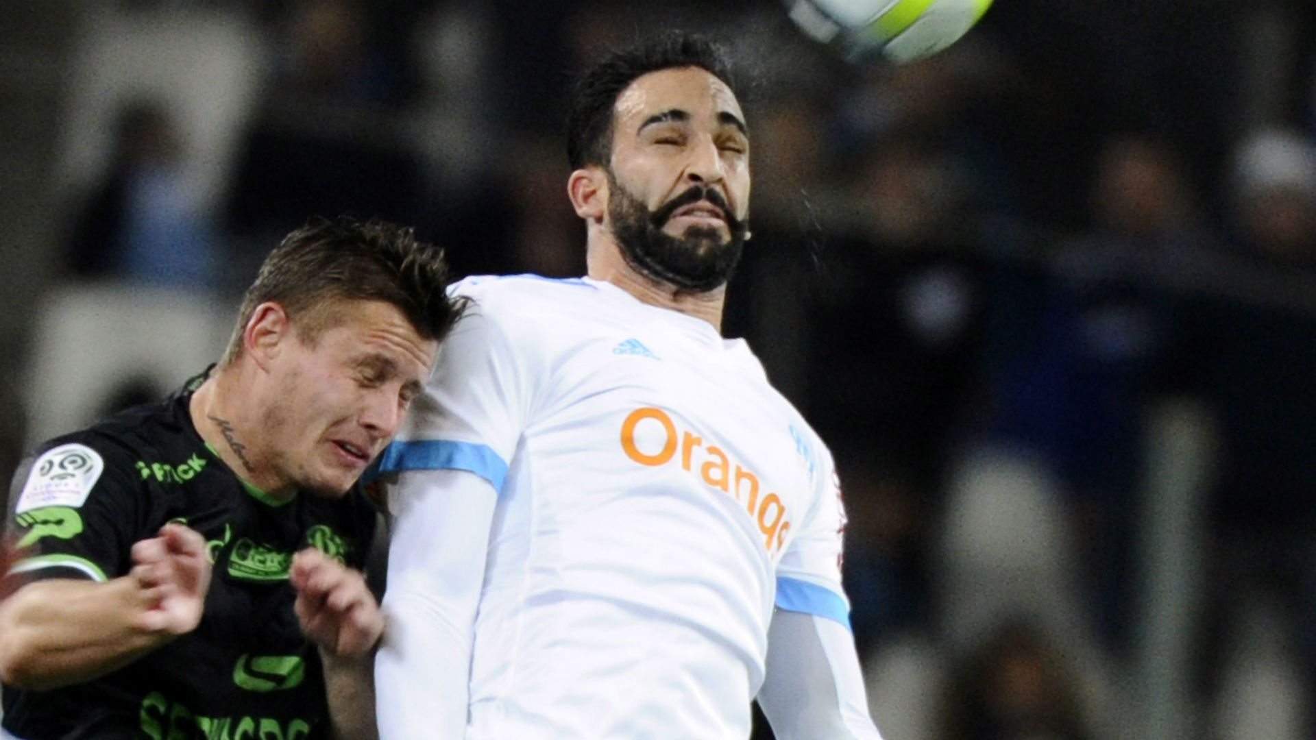 Adil Rami Franck Tabanou Marseille Guingamp Ligue 1 26112017