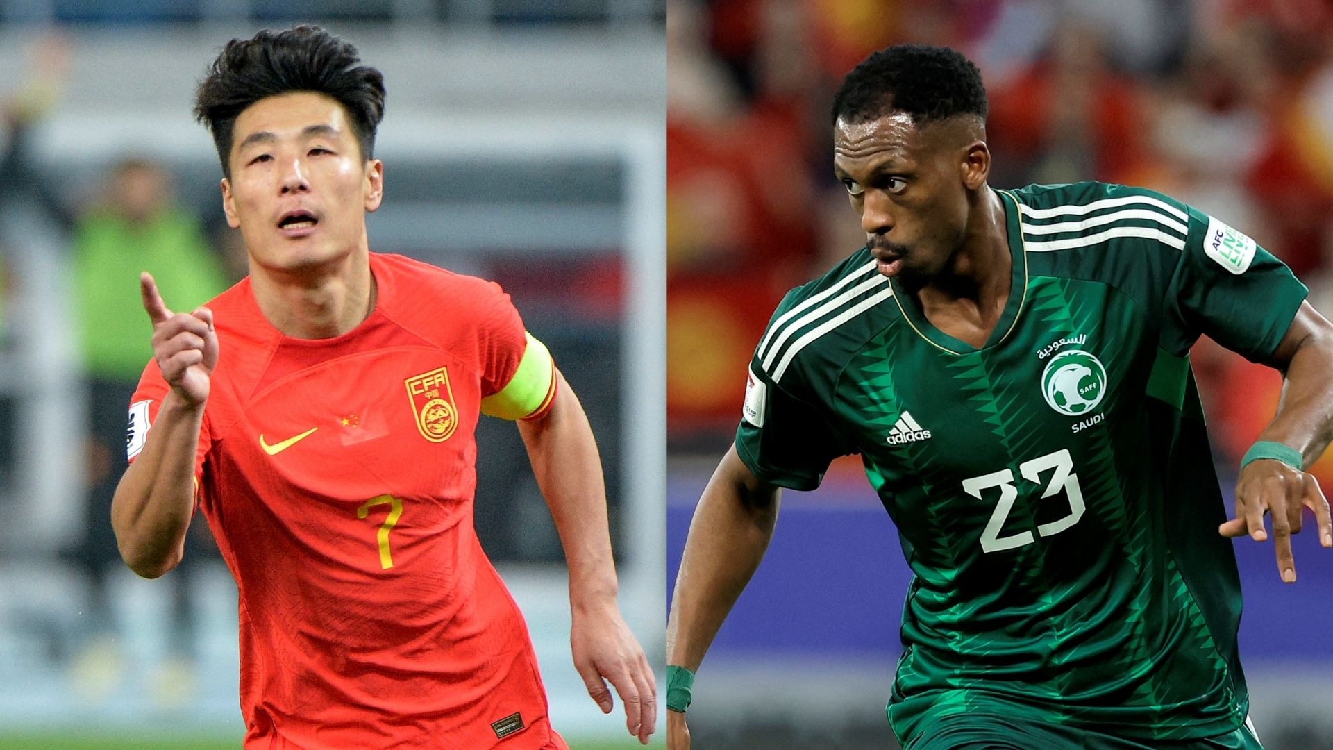 Wu Lei China Mohamed Kanno Saudi Arabia