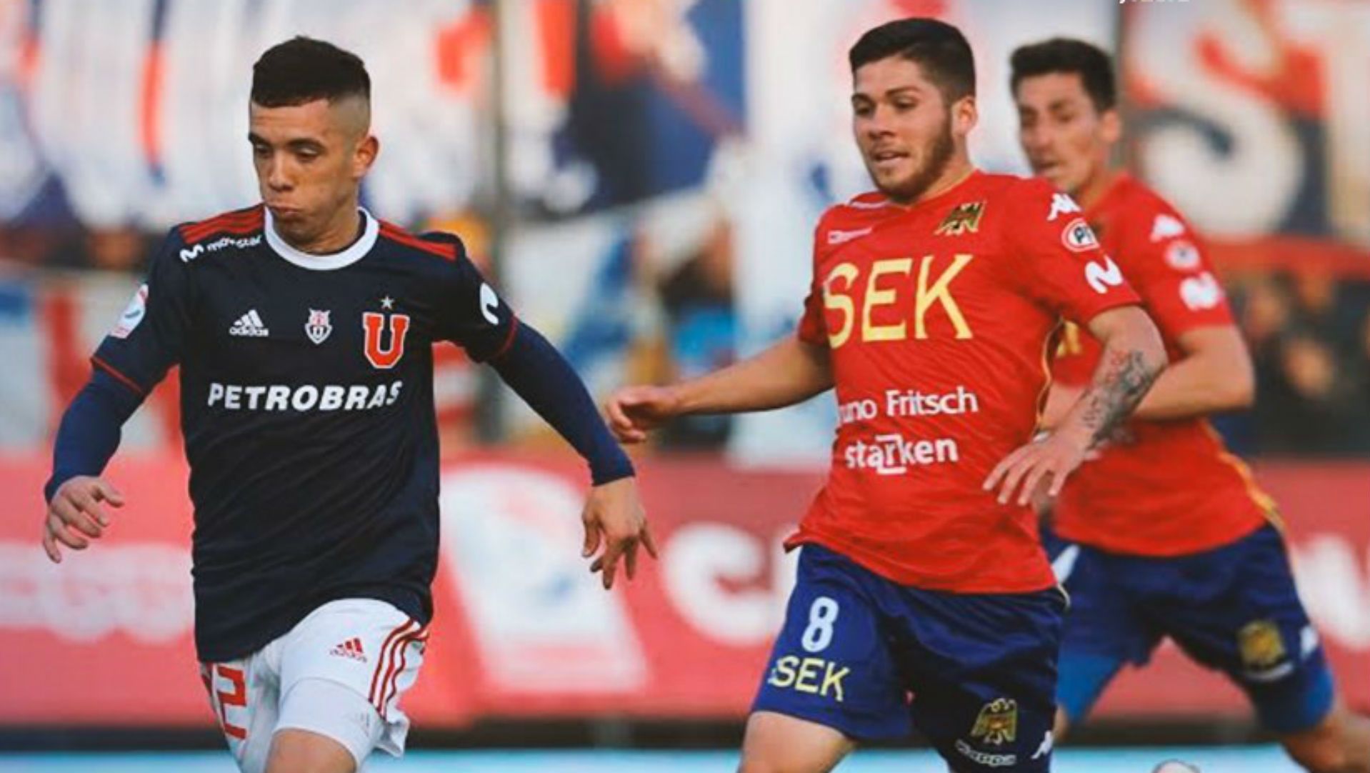 140919 Unión Española Universidad de Chile Víctor Méndez Leonardo Fernández