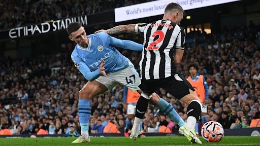 Phil Foden Man City vs Newcastle