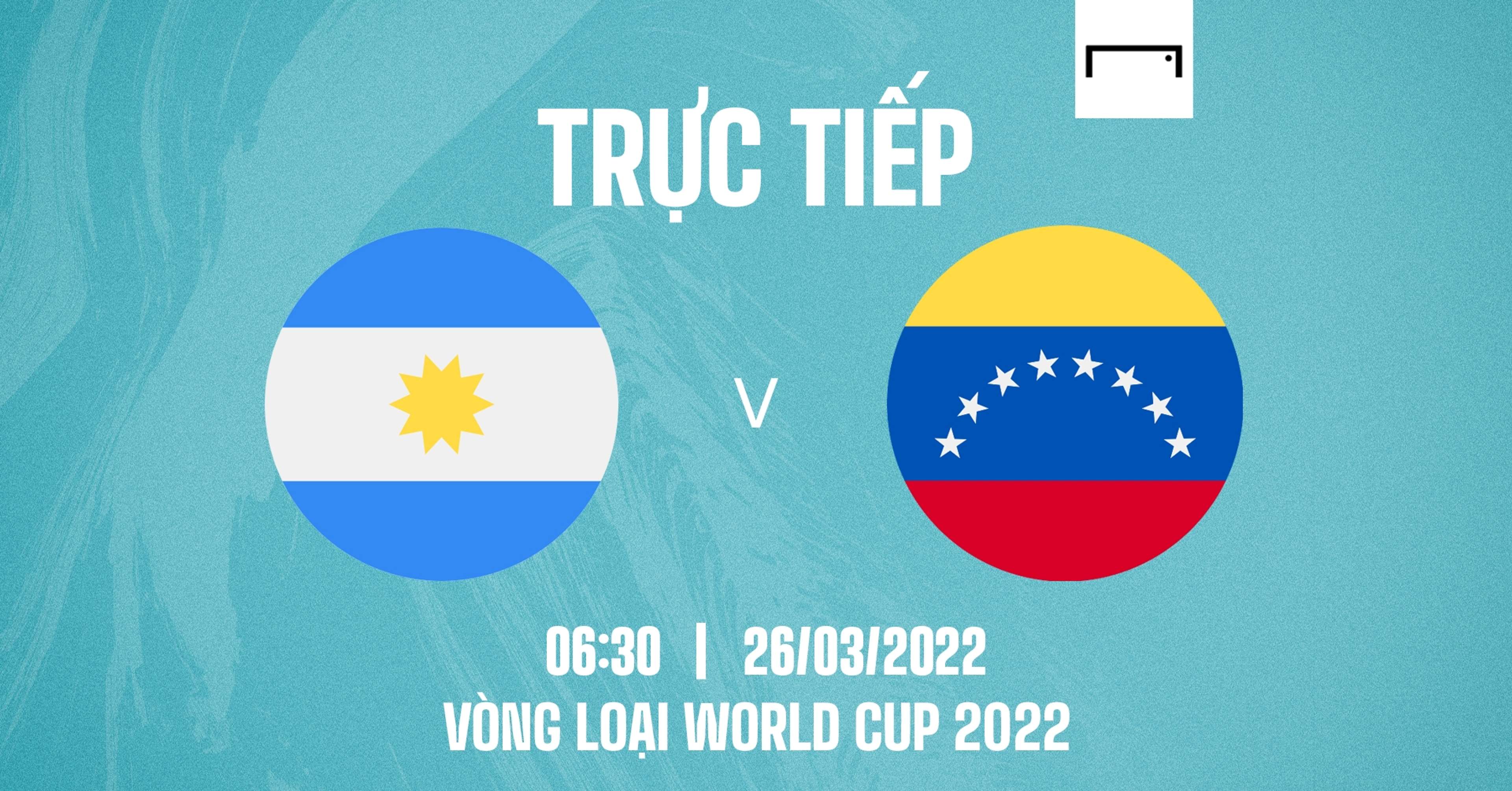 Live Argentina vs Venezuela WCQ 2022 GFX