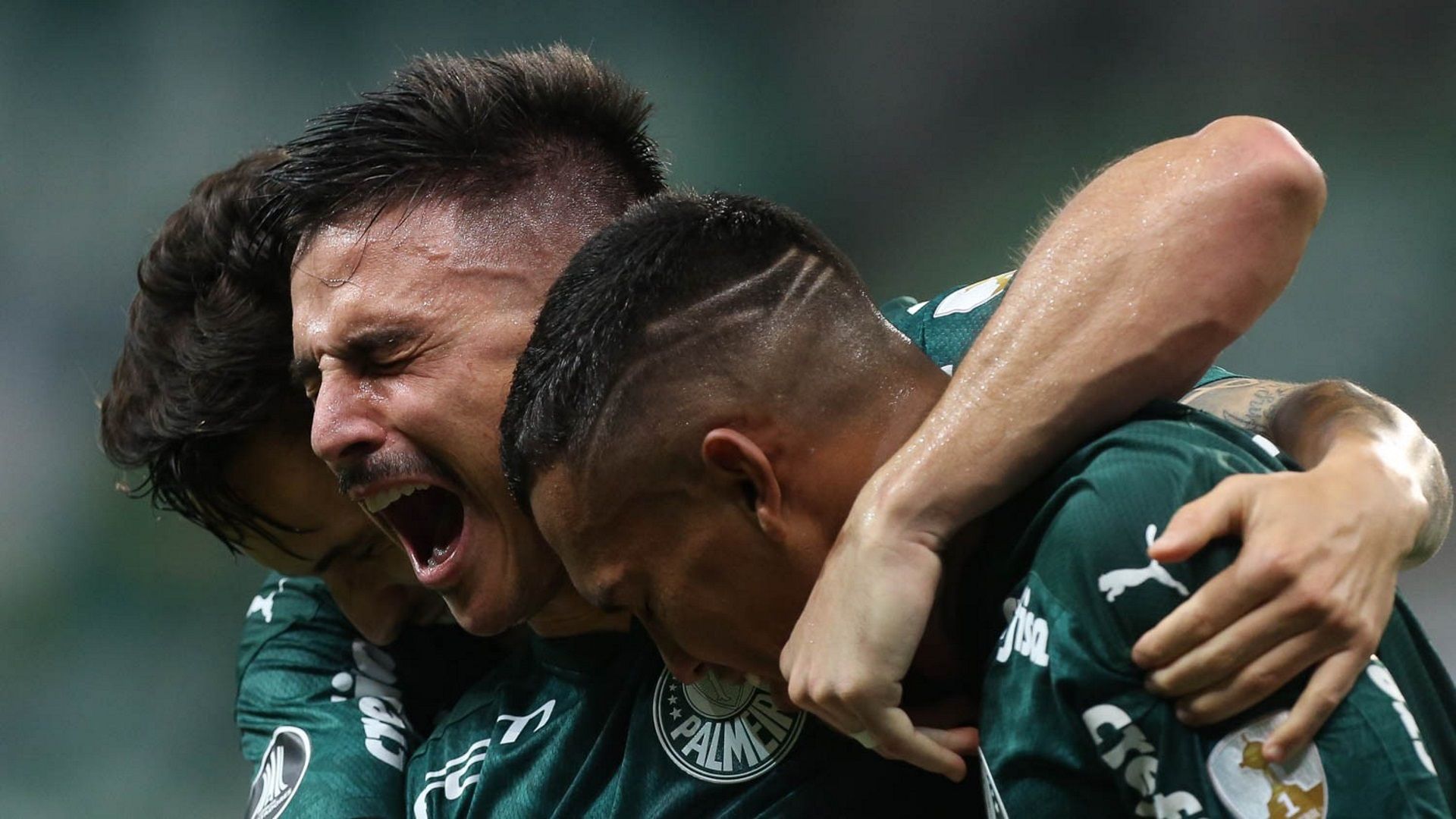 Willian Bigode Palmeiras Delfín Libertadores 02 12 2020