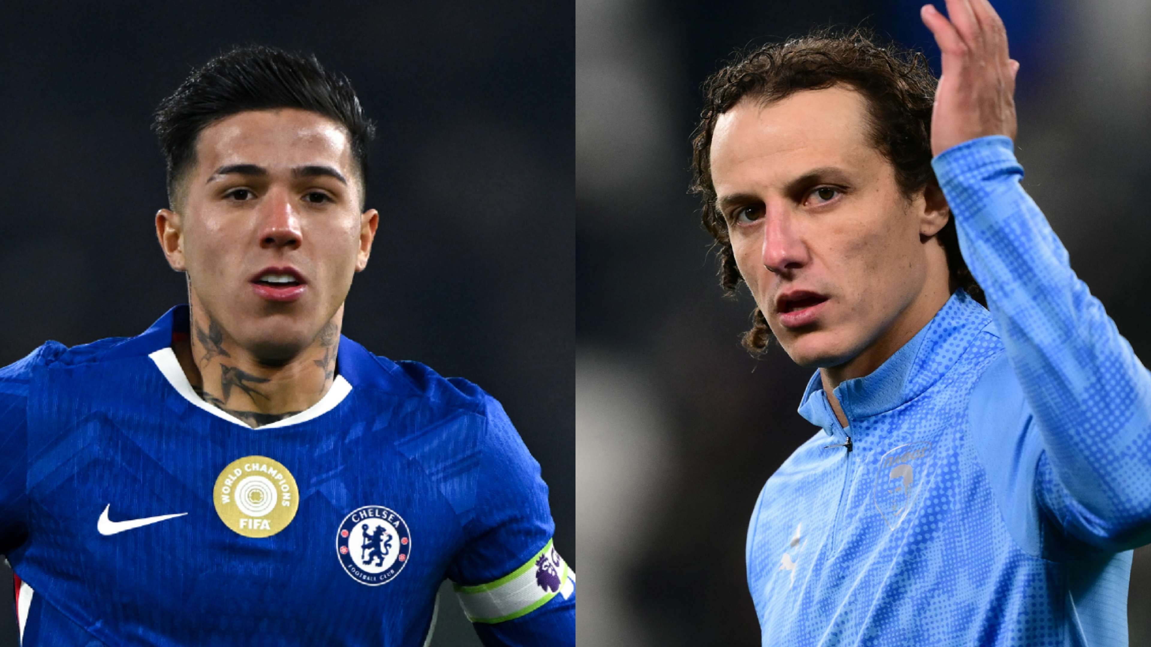 Chelsea vs Pafos Enzo Fernandez David Luiz Champions League