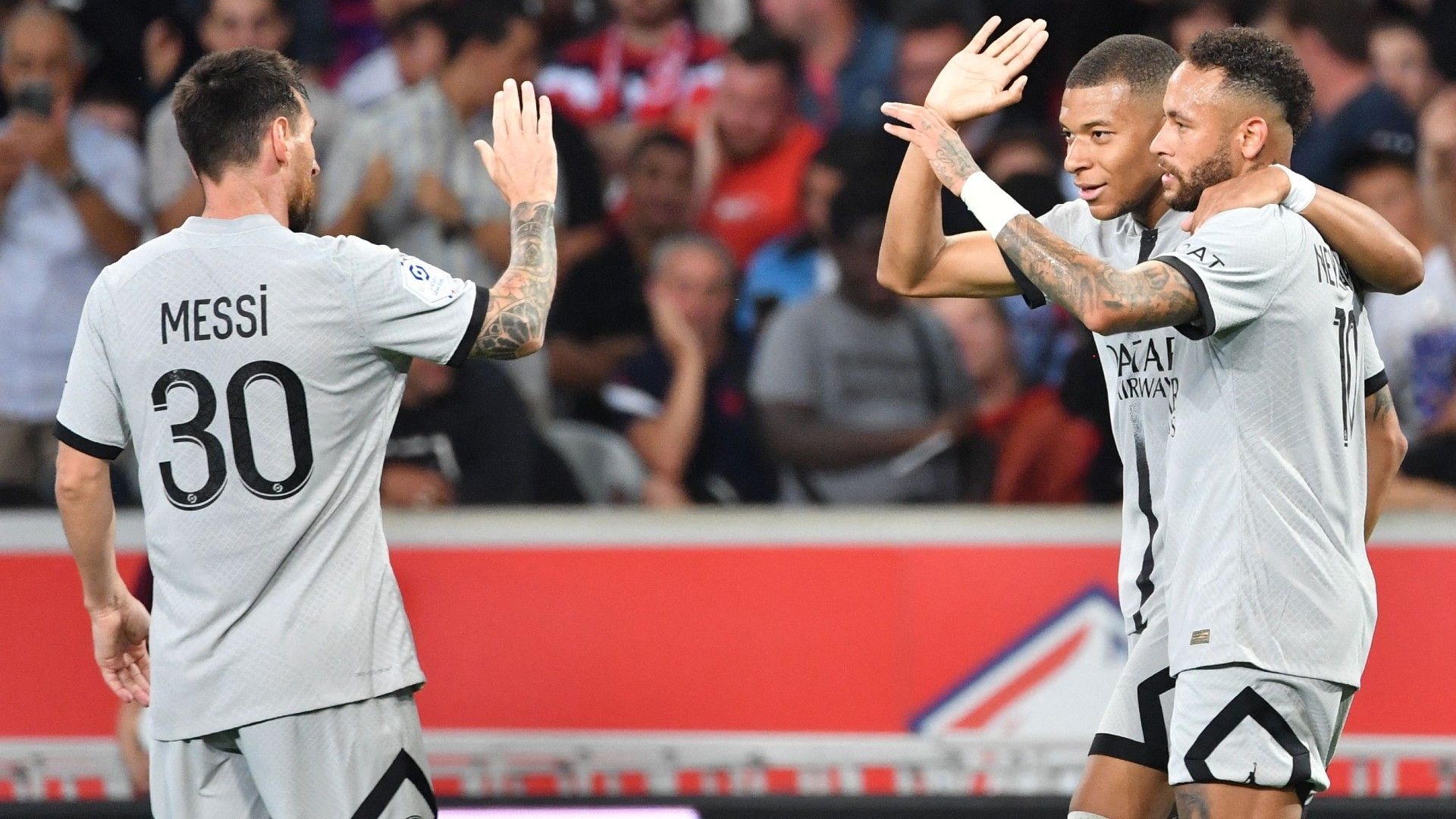 Messi-Neymar-Mbappe PSG 2022-23