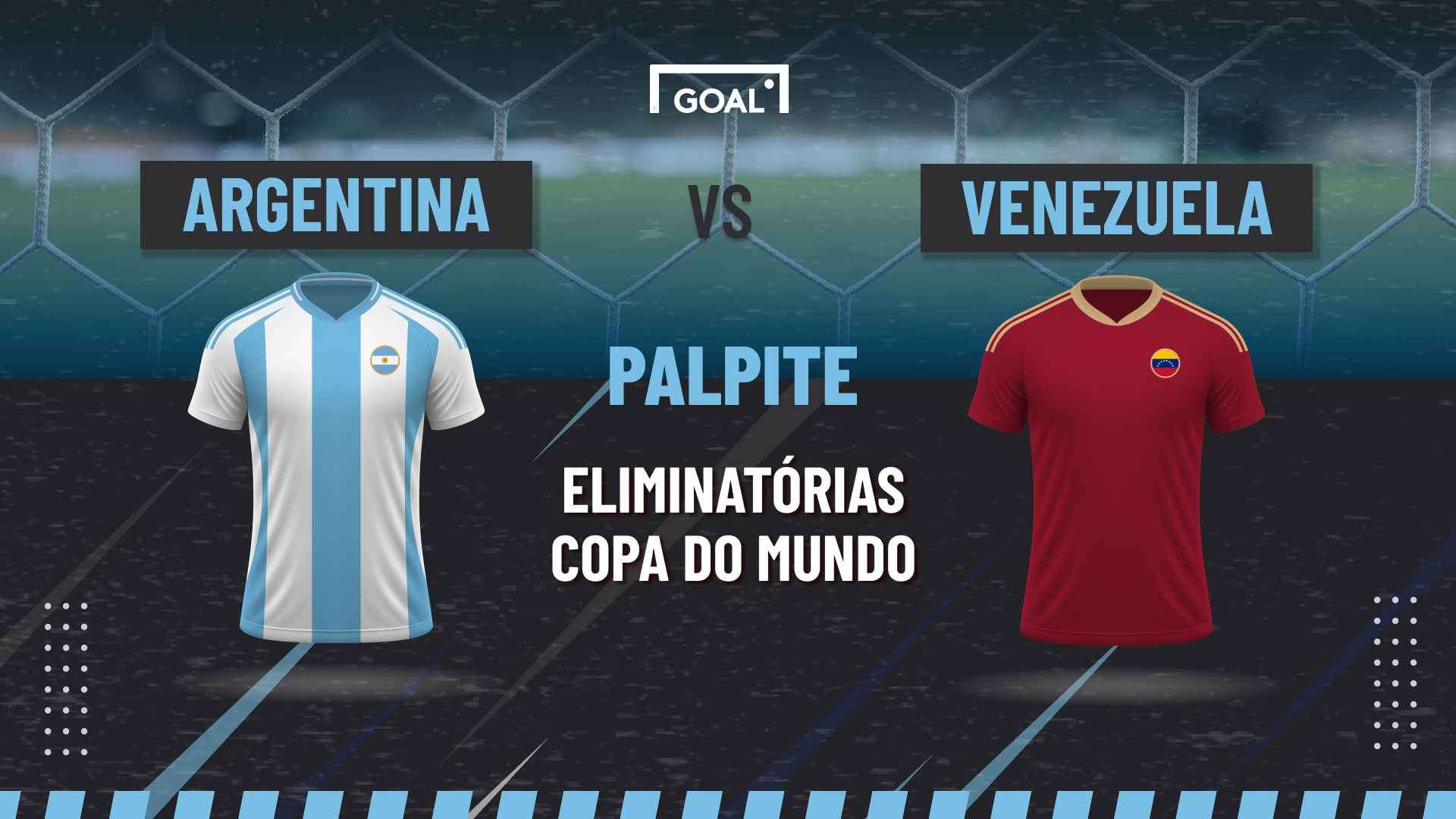 Palpite Argentina x Venezuela