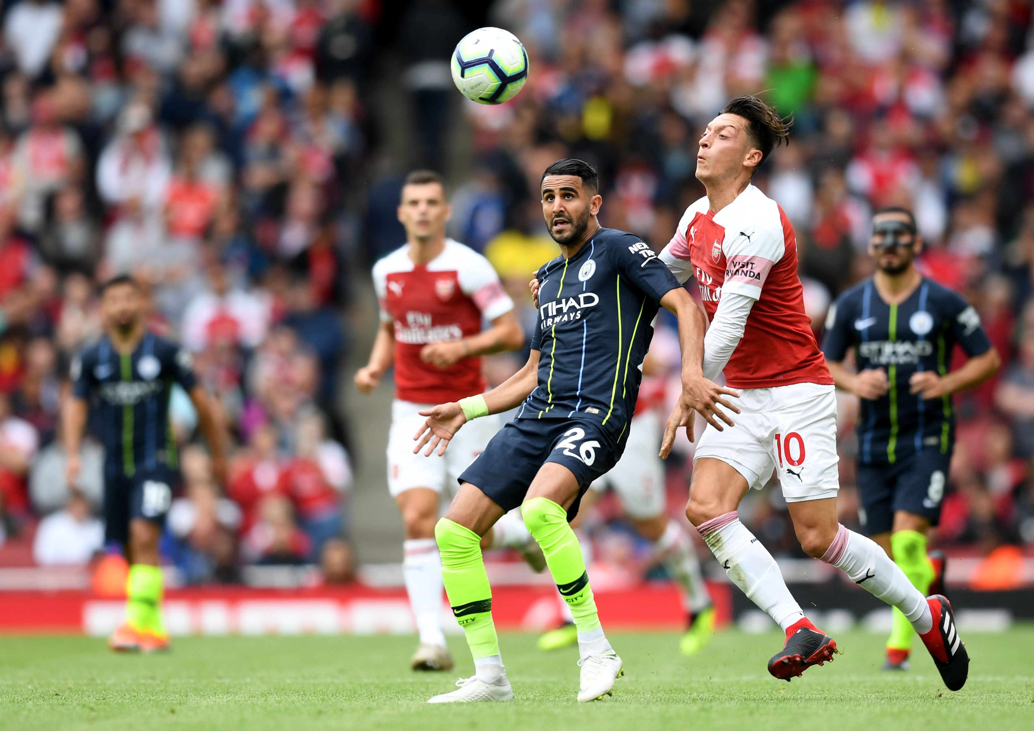 Mahrez Arsenal Manchester city