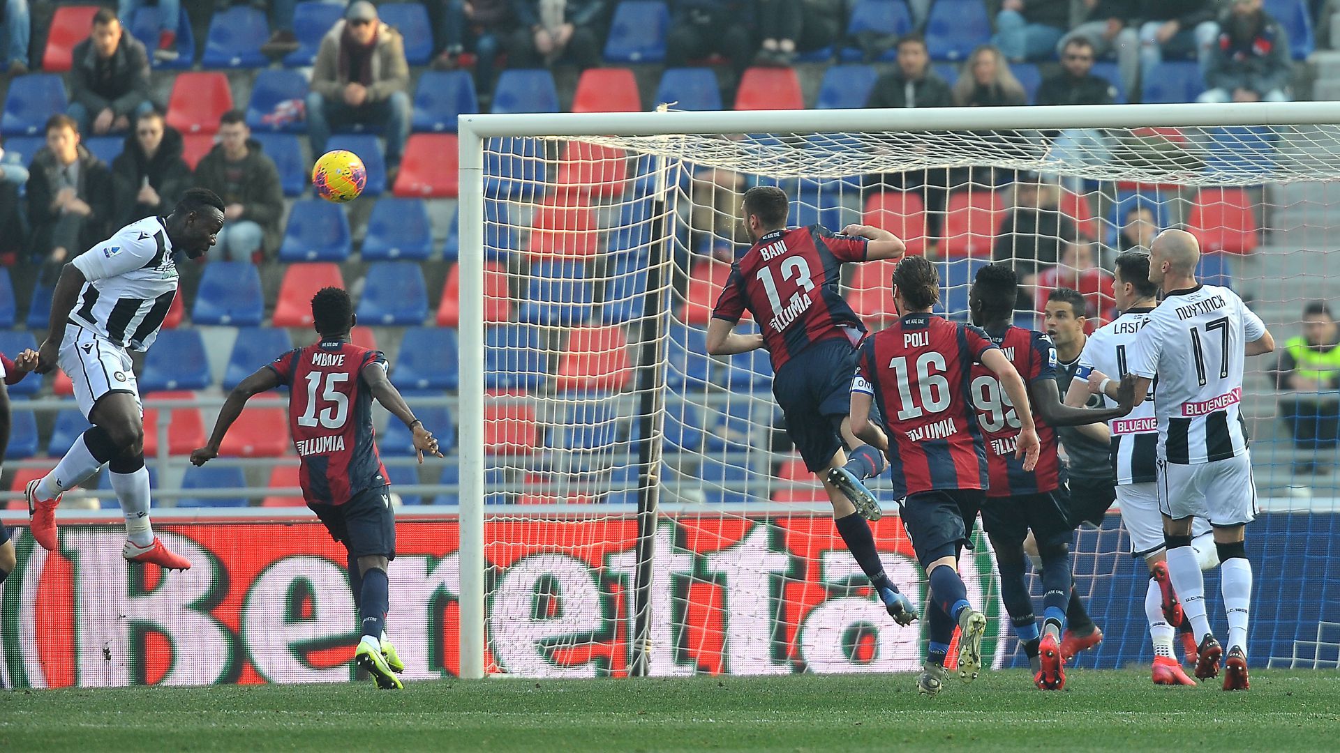 Stefano Okaka Bologna Udinese Serie A