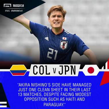 Colombia Japan graphic