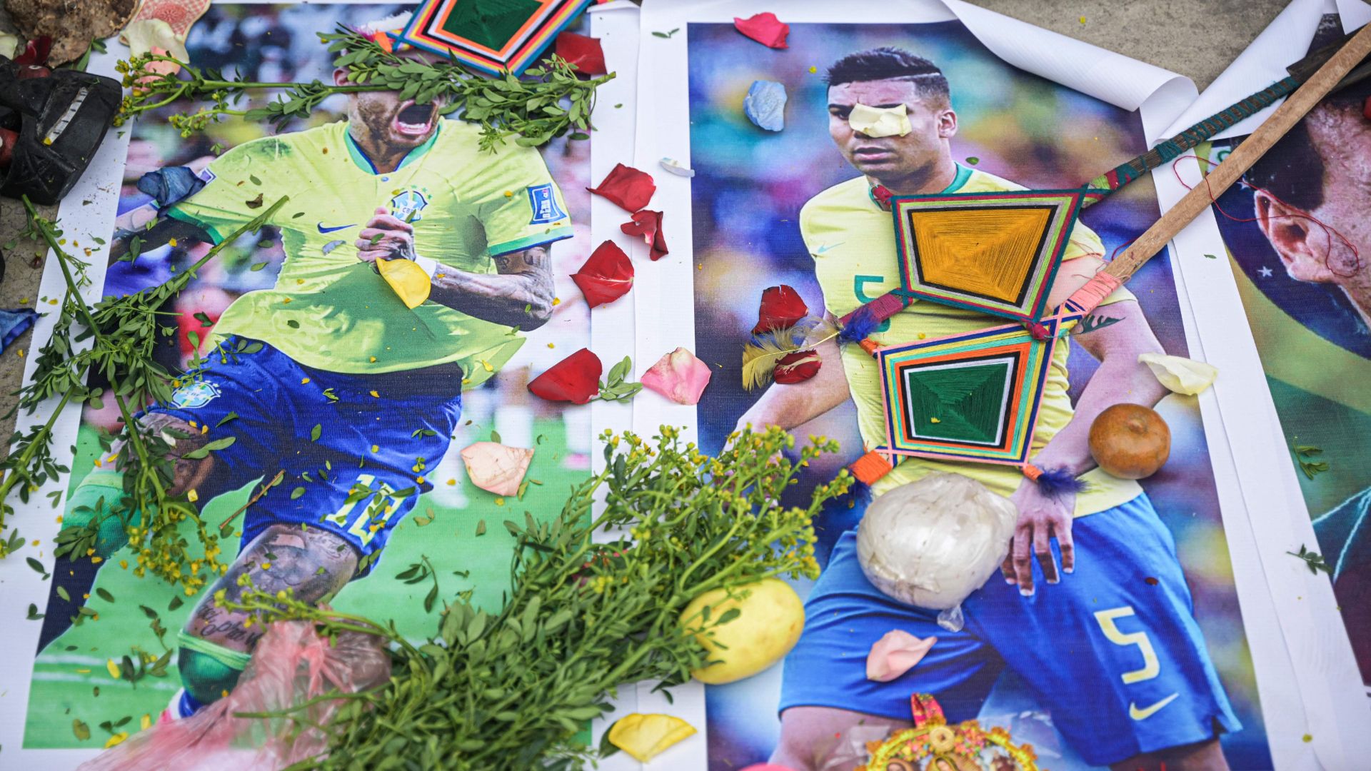 Neymar Casemiro Brazil Peru shamans