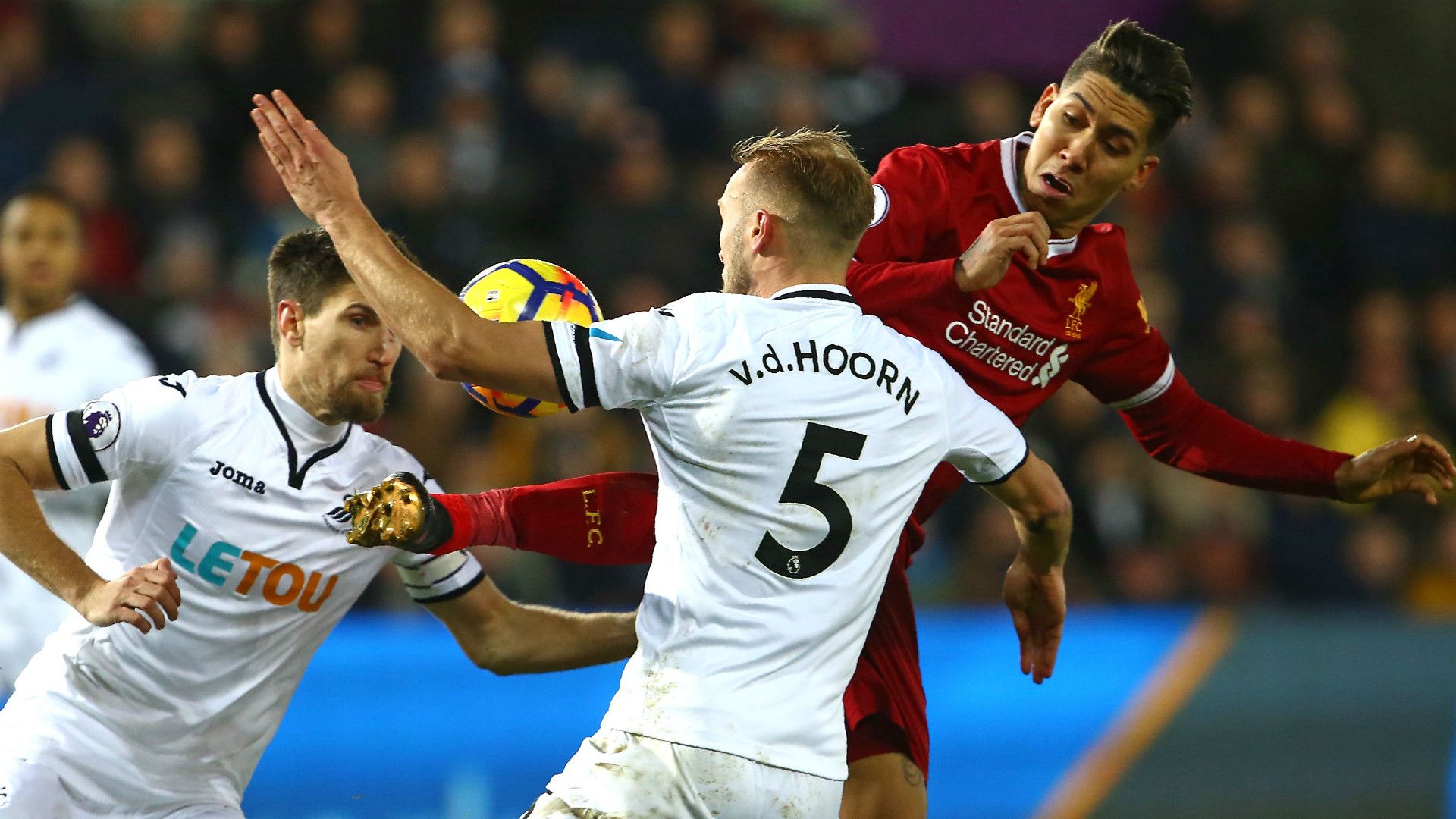 Roberto Firmino Liverpool Swansea Premier League