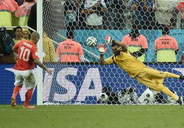 Sergio Romero Netherlands Argentina 2014 World Cup semi-final 07092014