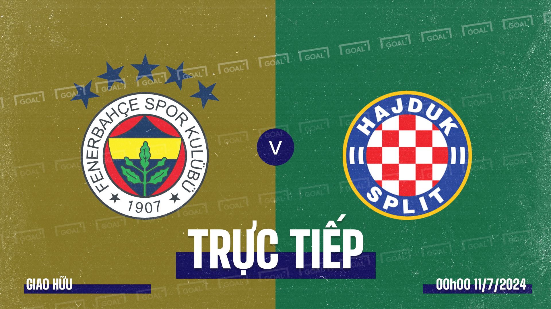 Fenerbahce vs Hajduk Split Club Friendlies GFX 2024